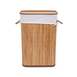 Cesta Porta Biancheria In Bamboo, , large