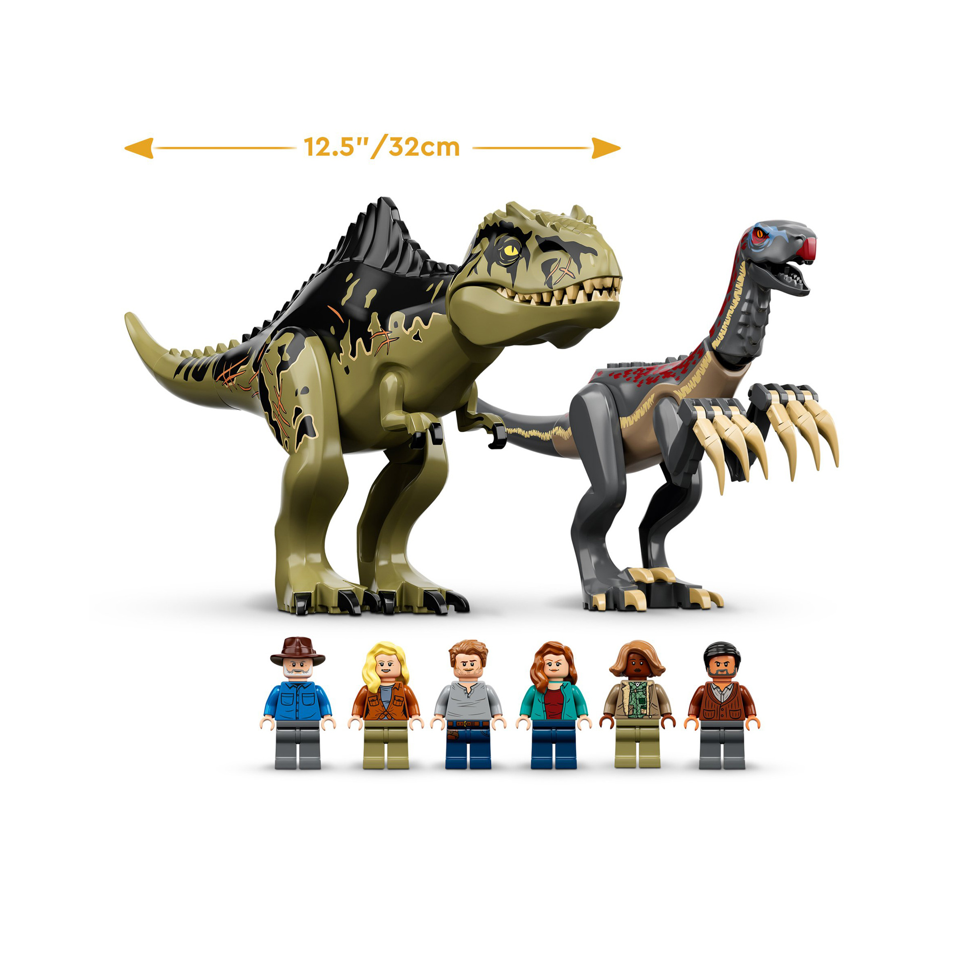 LEGO 76949 Jurassic World l'Attacco del Giganotosauro e del Terizinosauro, Dino 76949, , large