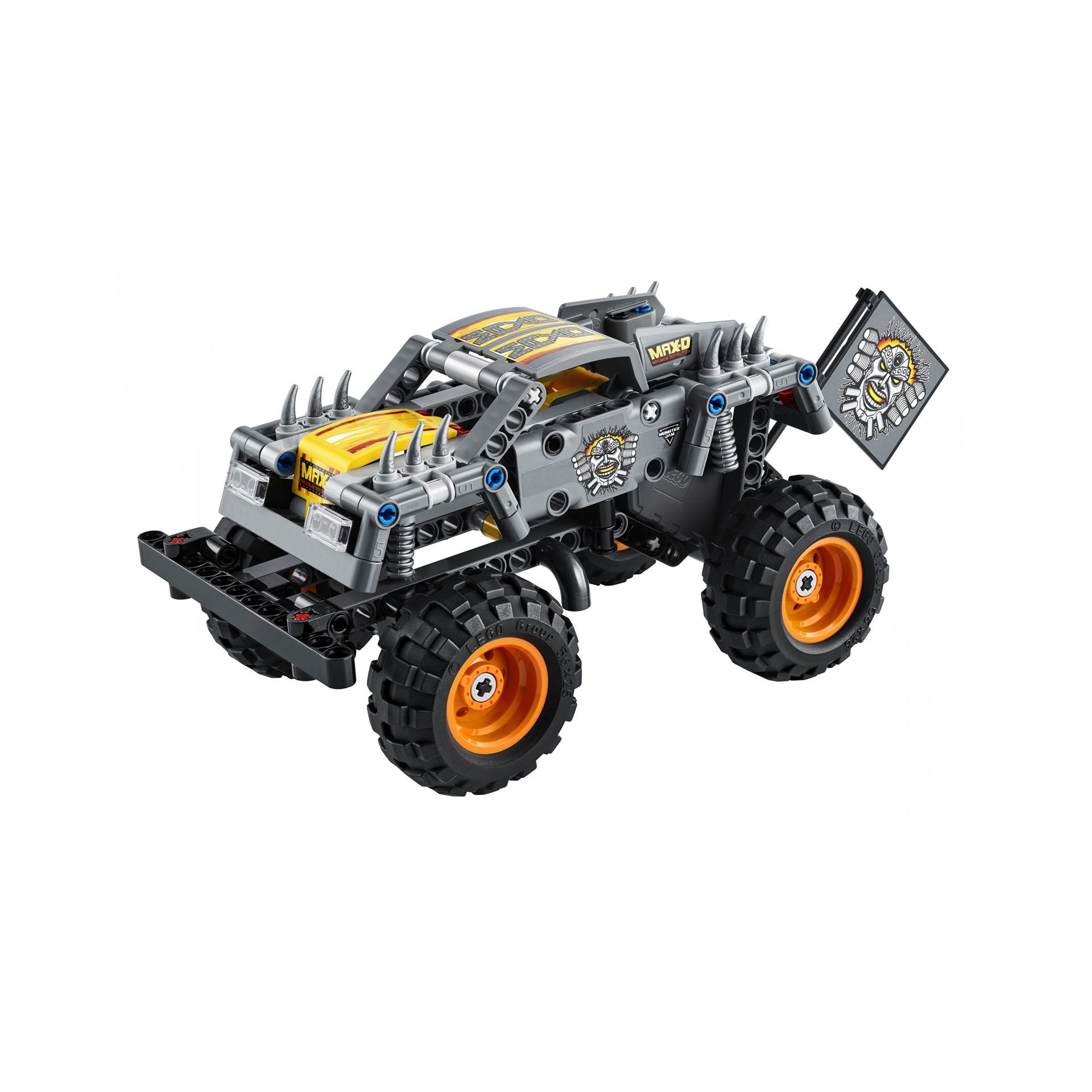 LEGO Technic Monster Jam Max-D, Kit di Costruzione 2 in 1, Truck, Quad, Auto Pul 42119, , large