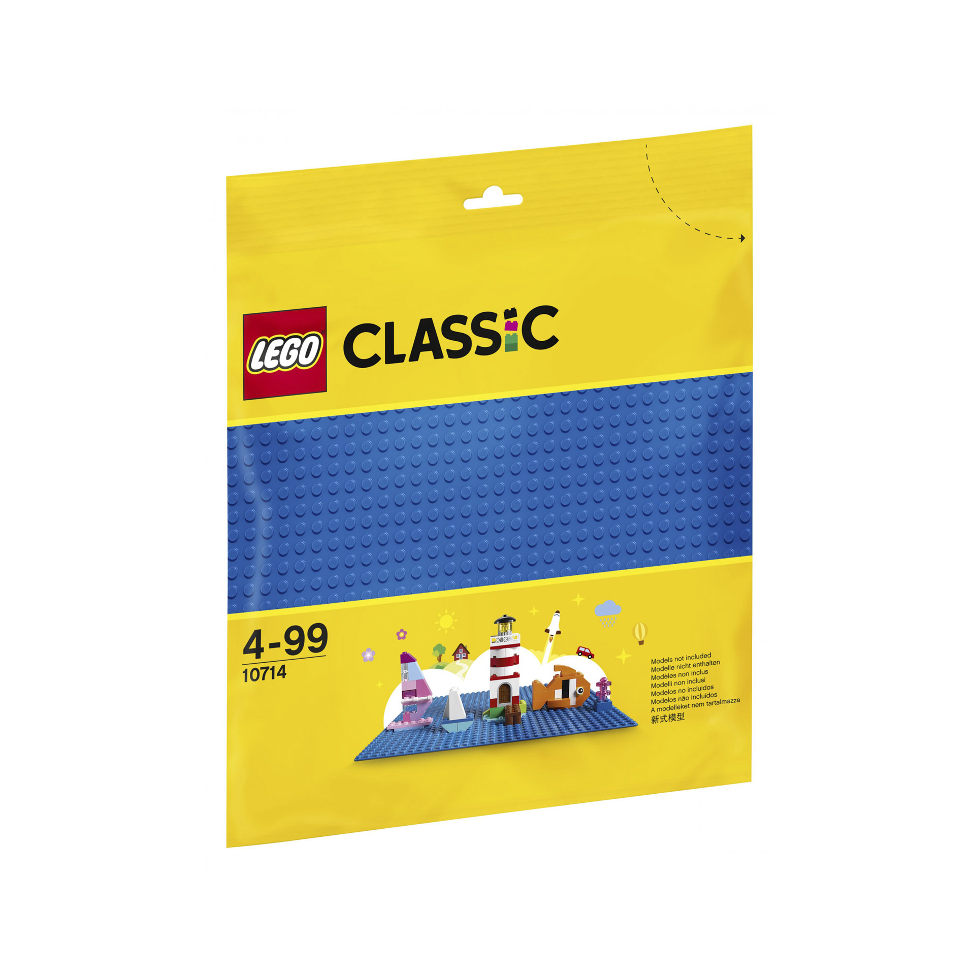 LEGO Classic Base Blu da Costruzione, 32x32 Bottoncini, Giochi Creativi per Cost 10714, , large
