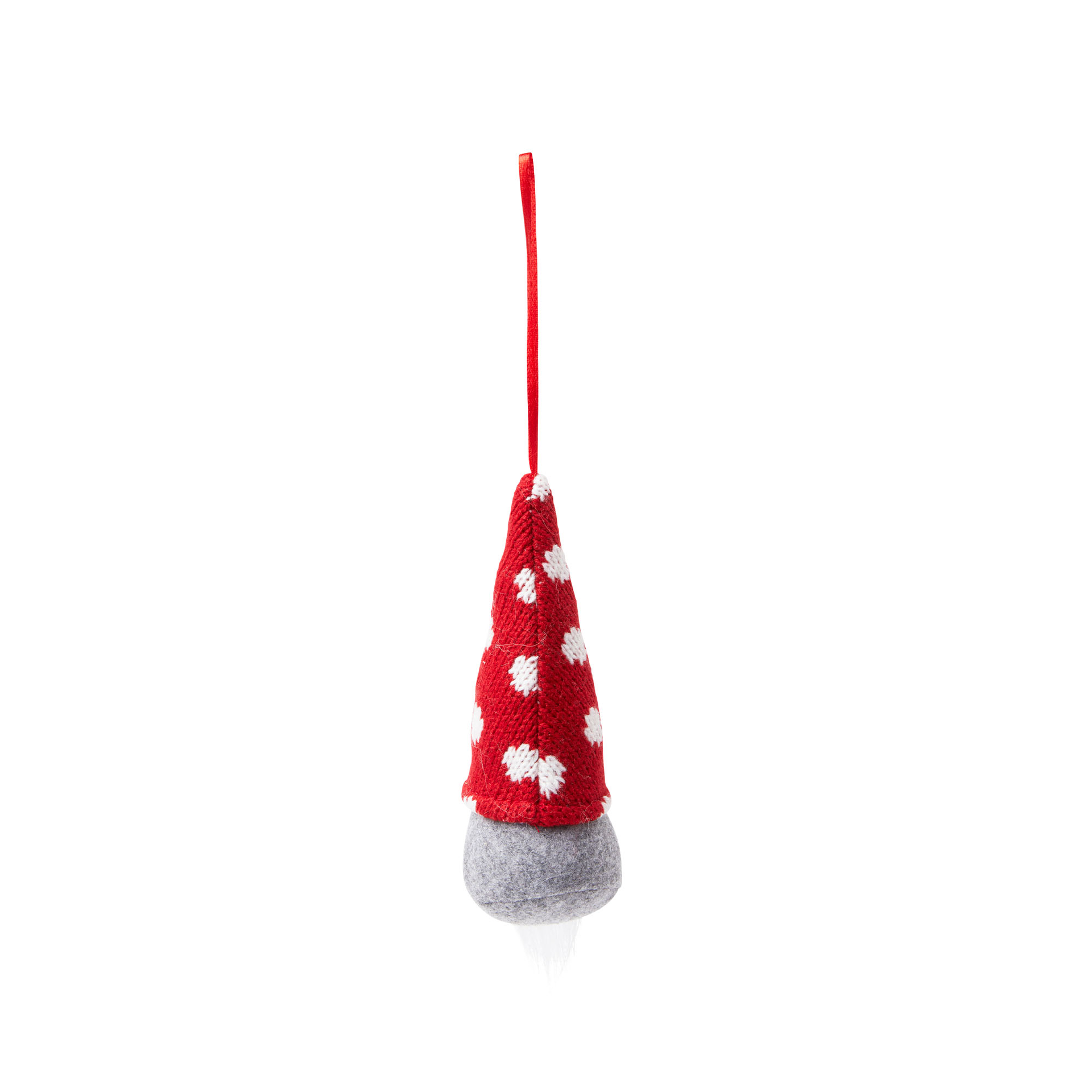 Decorazione da appendere a forma di gnomo - Pois, , large