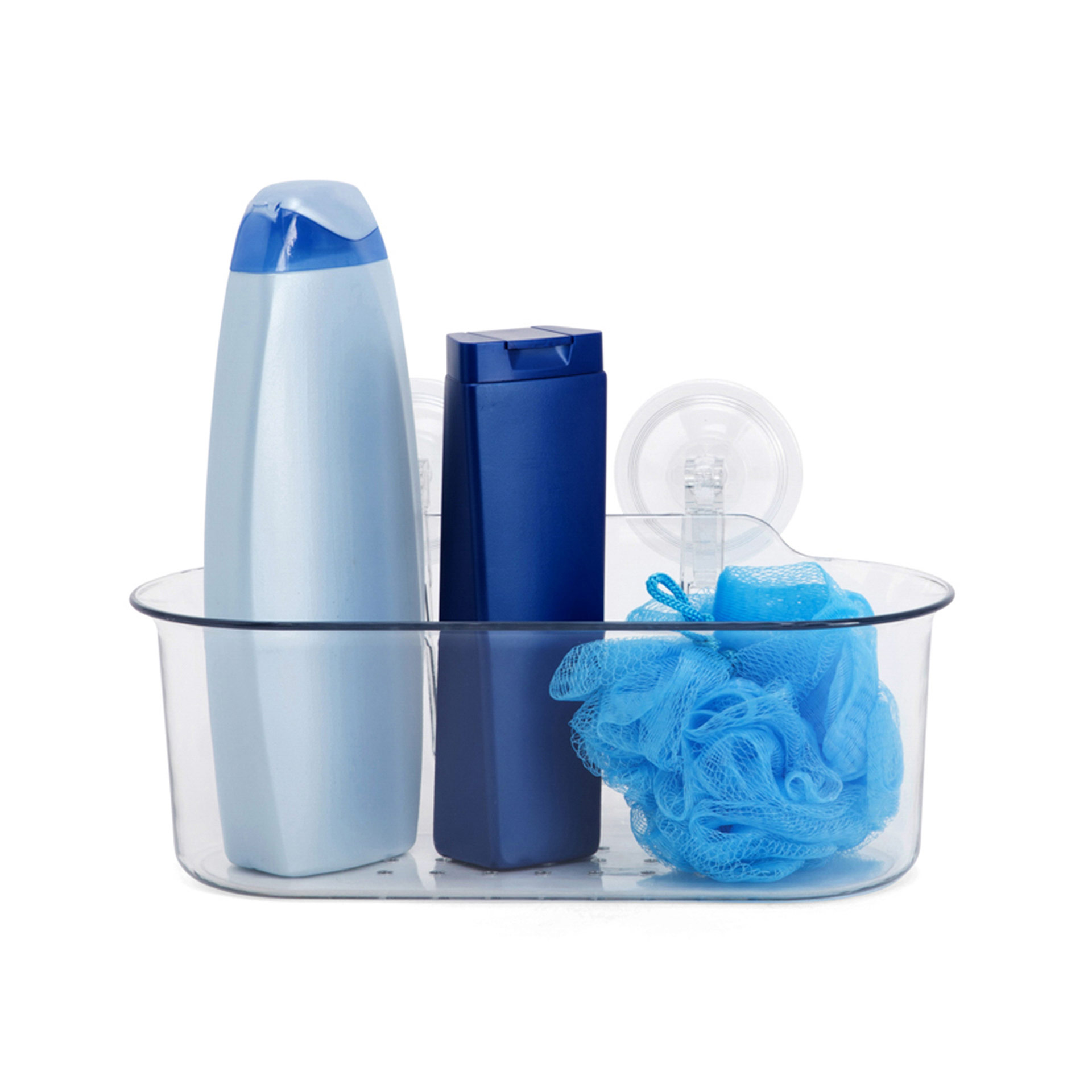Mensola da bagno con ventose, , large