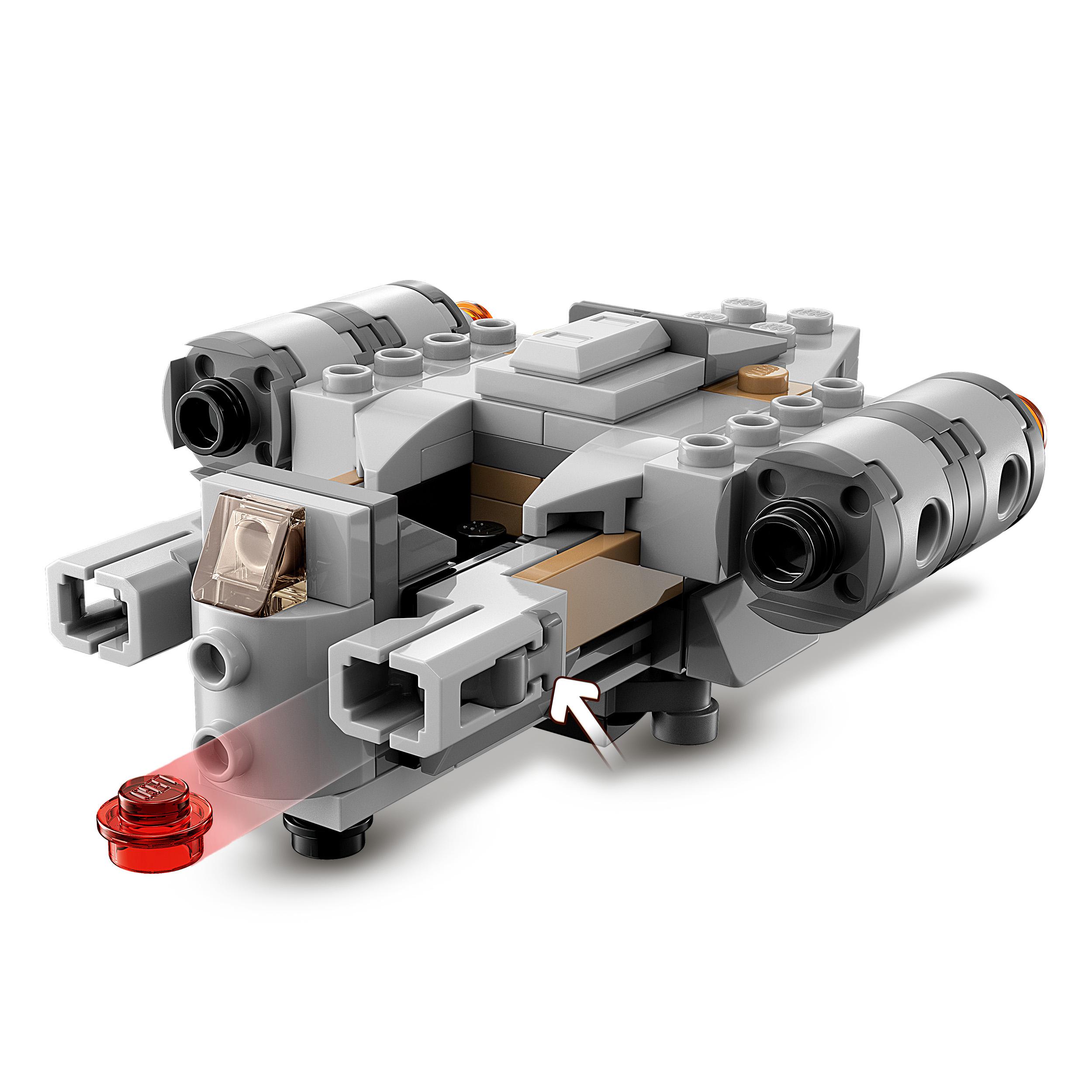 LEGO Star Wars Microfighter Razor Crest, Playset con Cannoniera Mandalorian e Mi 75321, , large