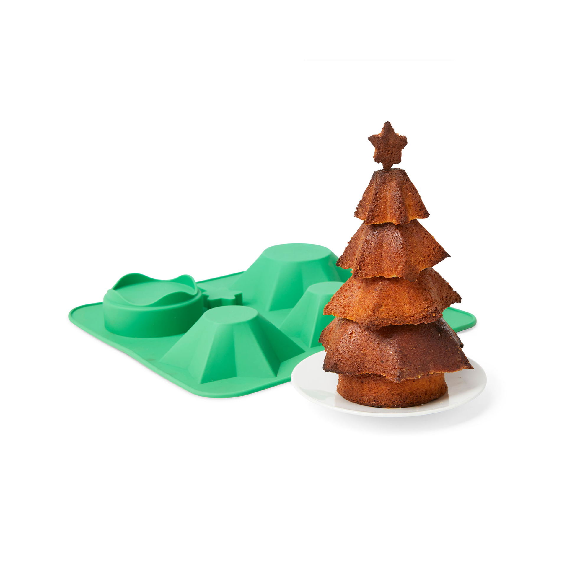 Stampo In Silicone Per Dolce Albero Di Natale, , large