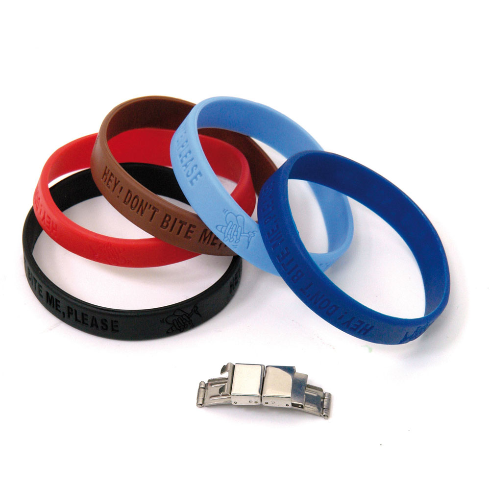 Set di 5 braccialetti anti-zanzare, , large