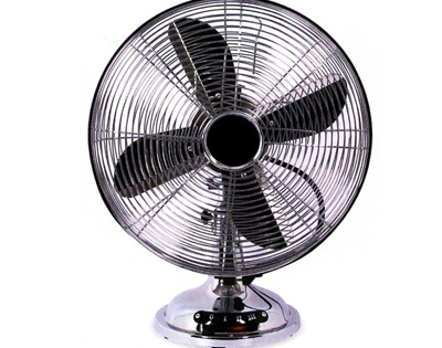 Ventilatore da tavolo in metallo, , large