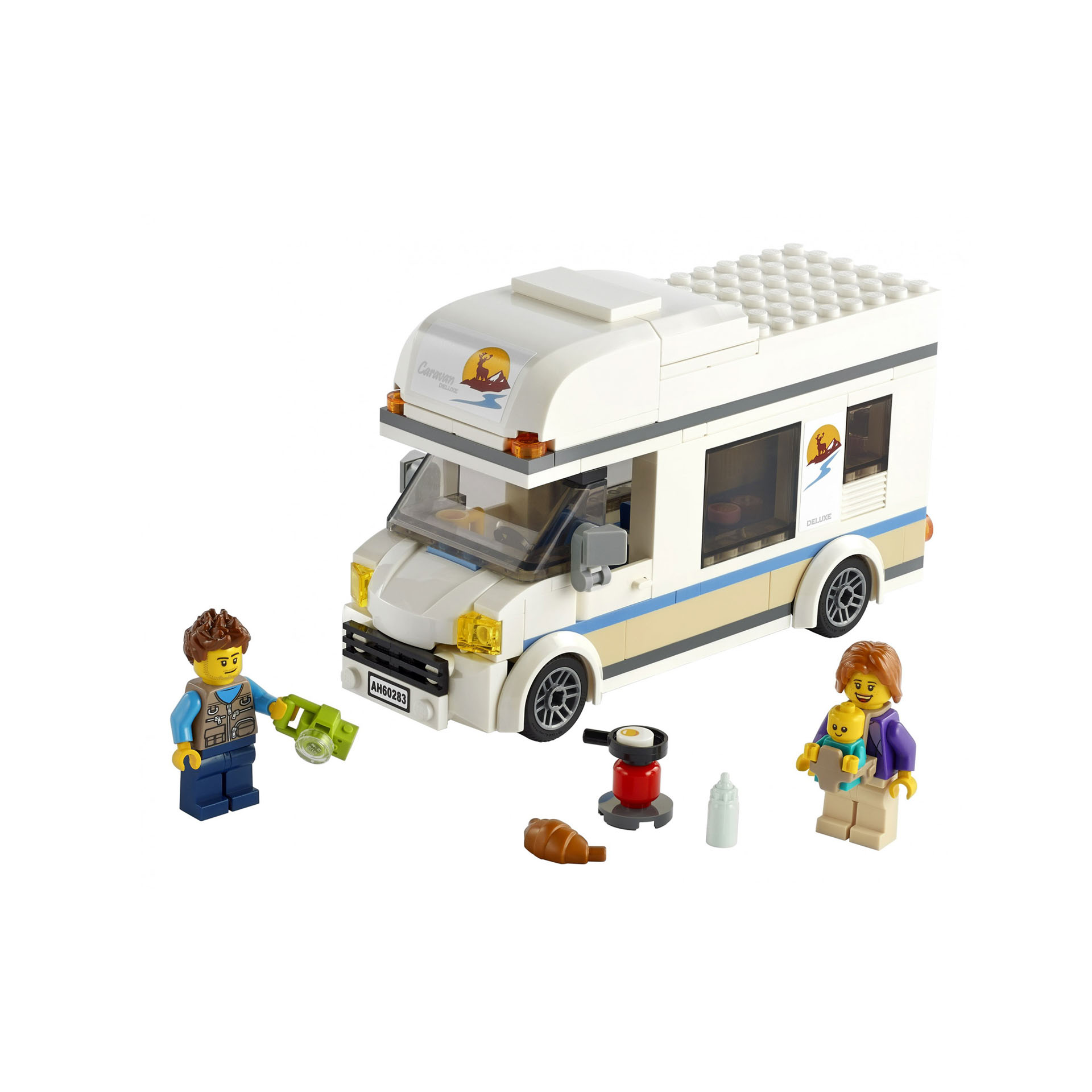 LEGO City Super Veicoli Camper delle Vacanze, Kit di Gioco con Camper, Giocattol 60283, , large