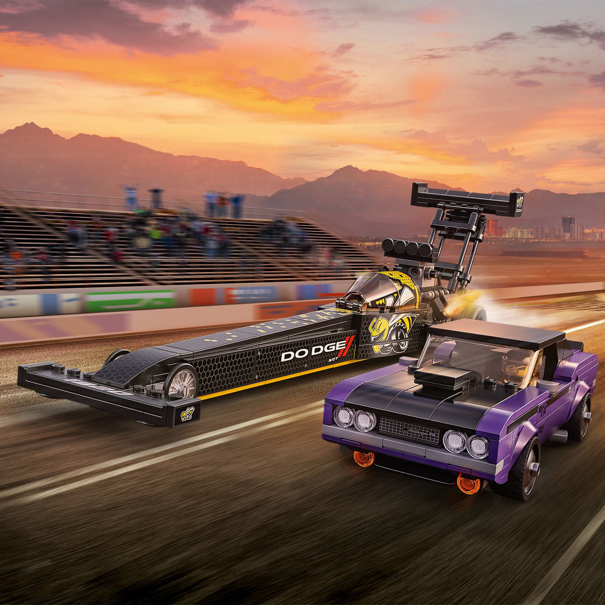 Mopar Dodge//SRT Top Fuel Dragster e 1970 Dodge Challenger T/A 76904, , large