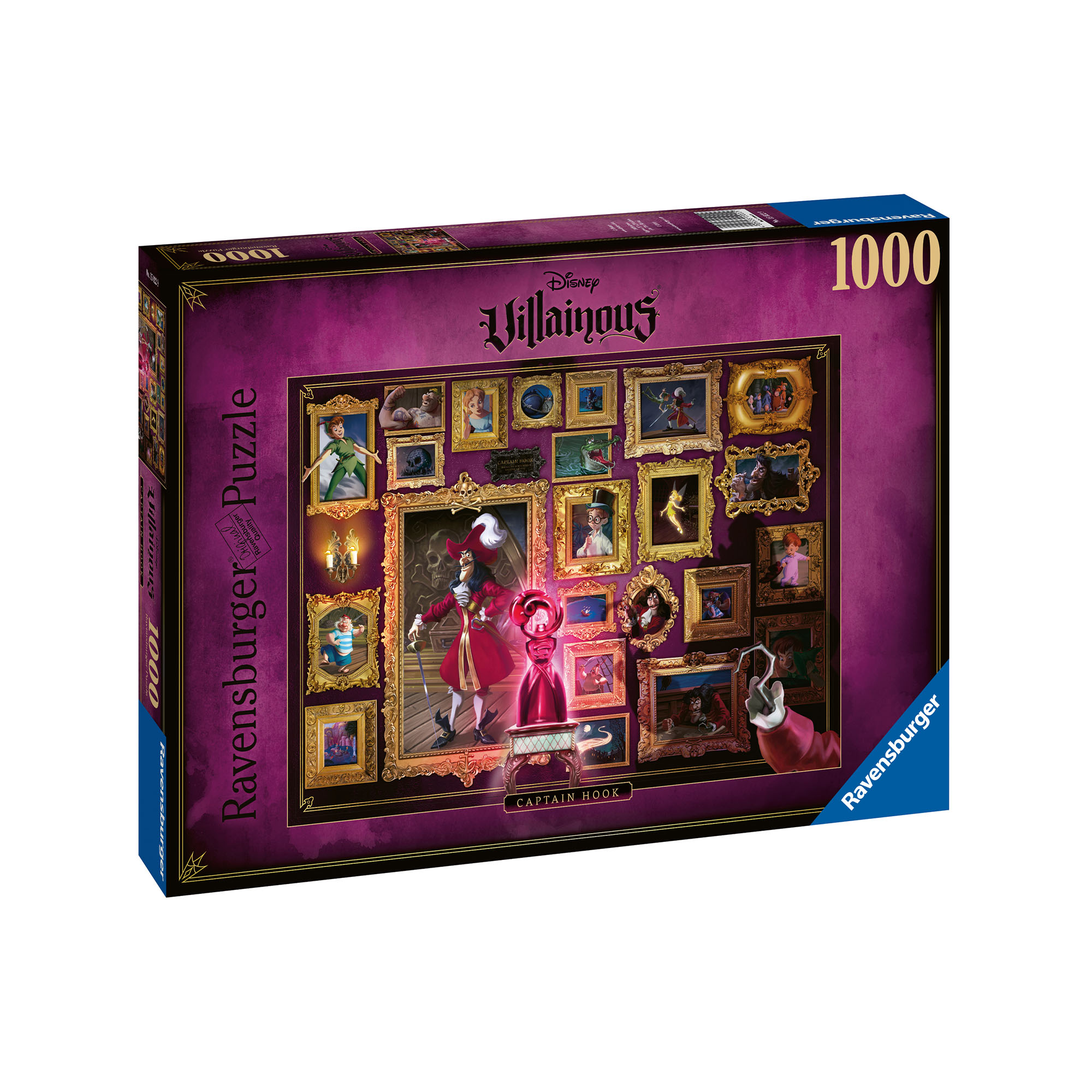 Ravensburger Puzzle 1000 Pezzi - Villanous: Capt.hook, , large