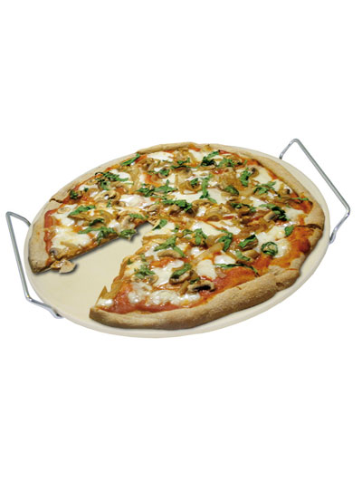 Piastra cuoci pizza in ceramica per forno