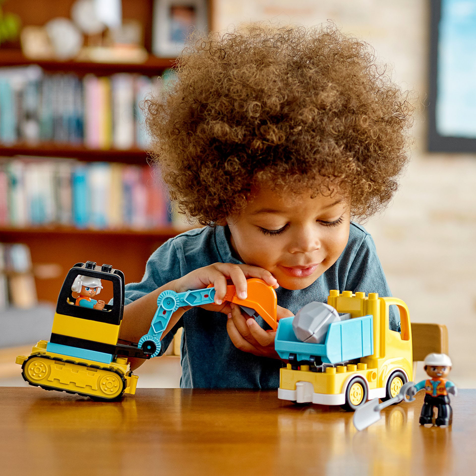 LEGO Duplo Camion e scavatore cingolato 10931, , large