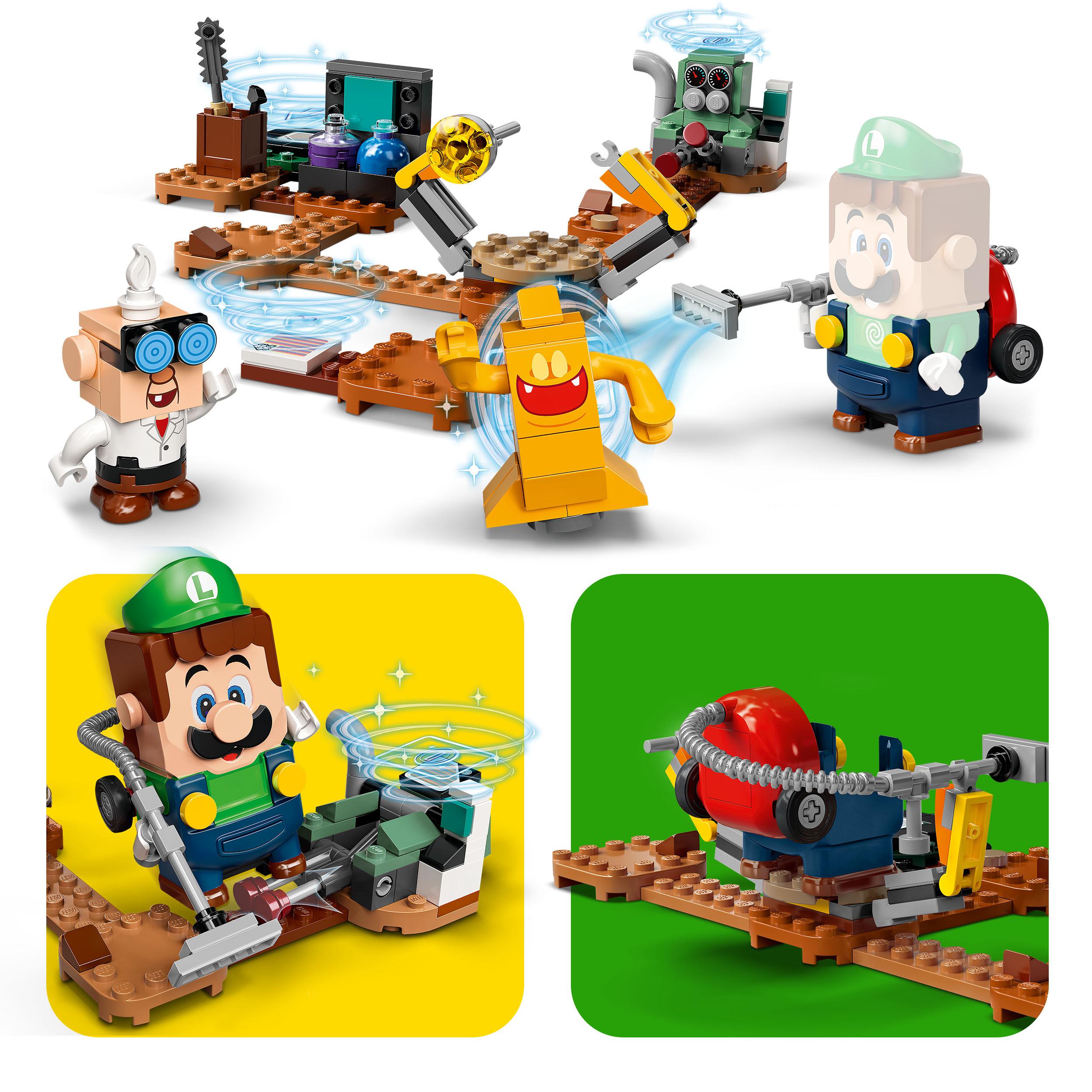 LEGO Super Mario Laboratorio e Poltergust di Luigi's Mansion - Pack di Espansio 71397, , large