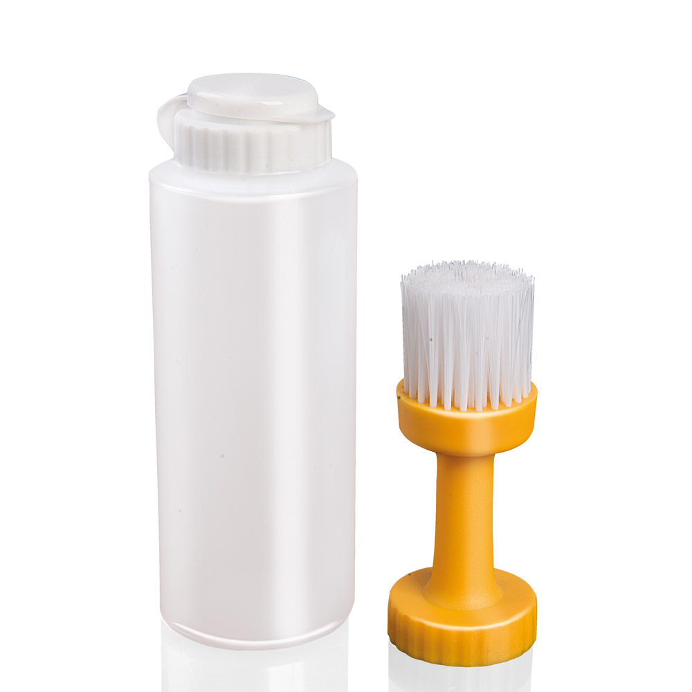 Bottiglia con pennello per condimento, , large