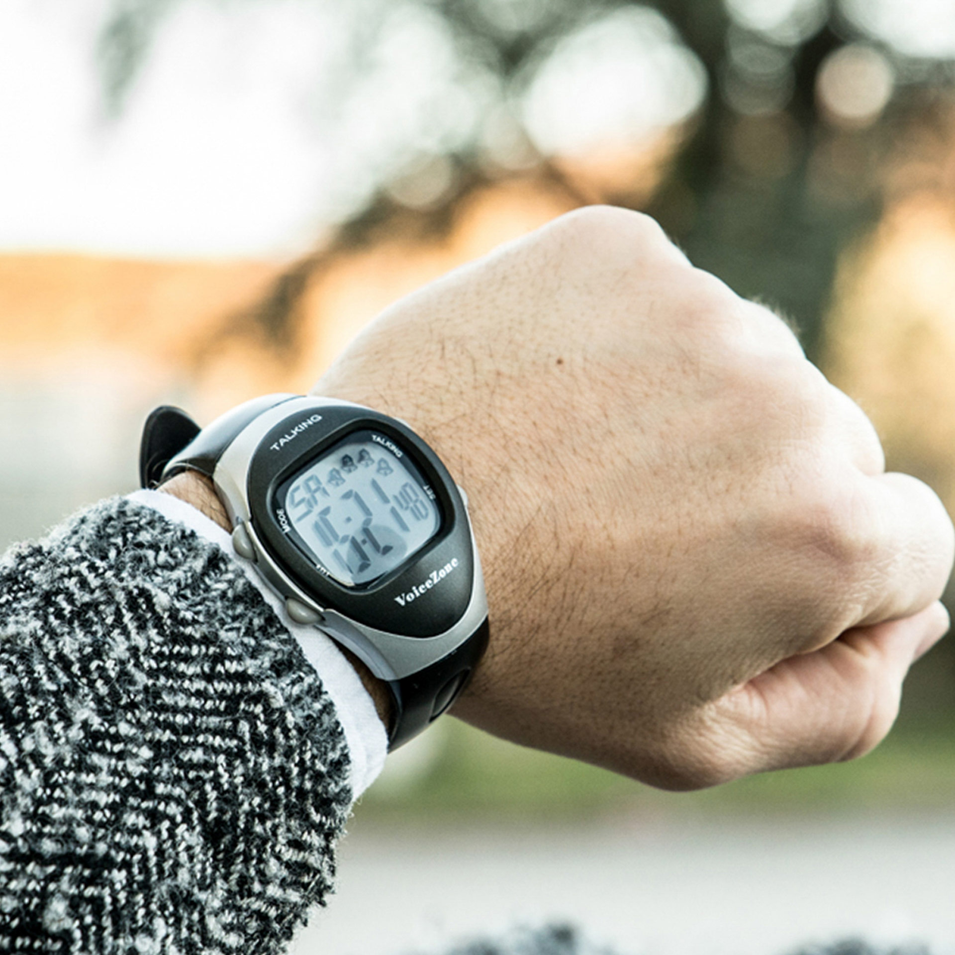 Orologio digitale parlante da polso