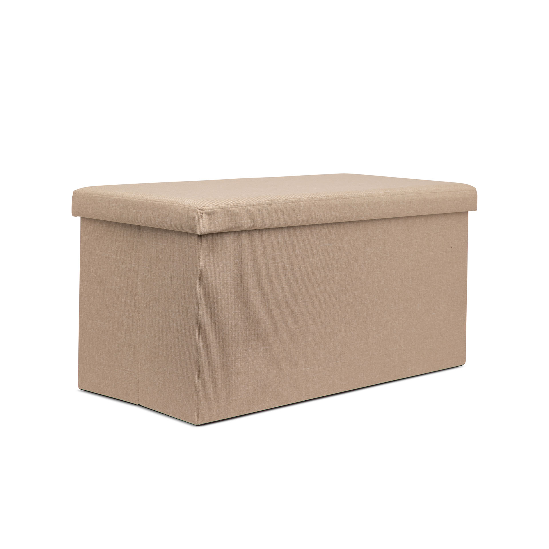 Pouf contenitore cassapanca pieghevole, , large