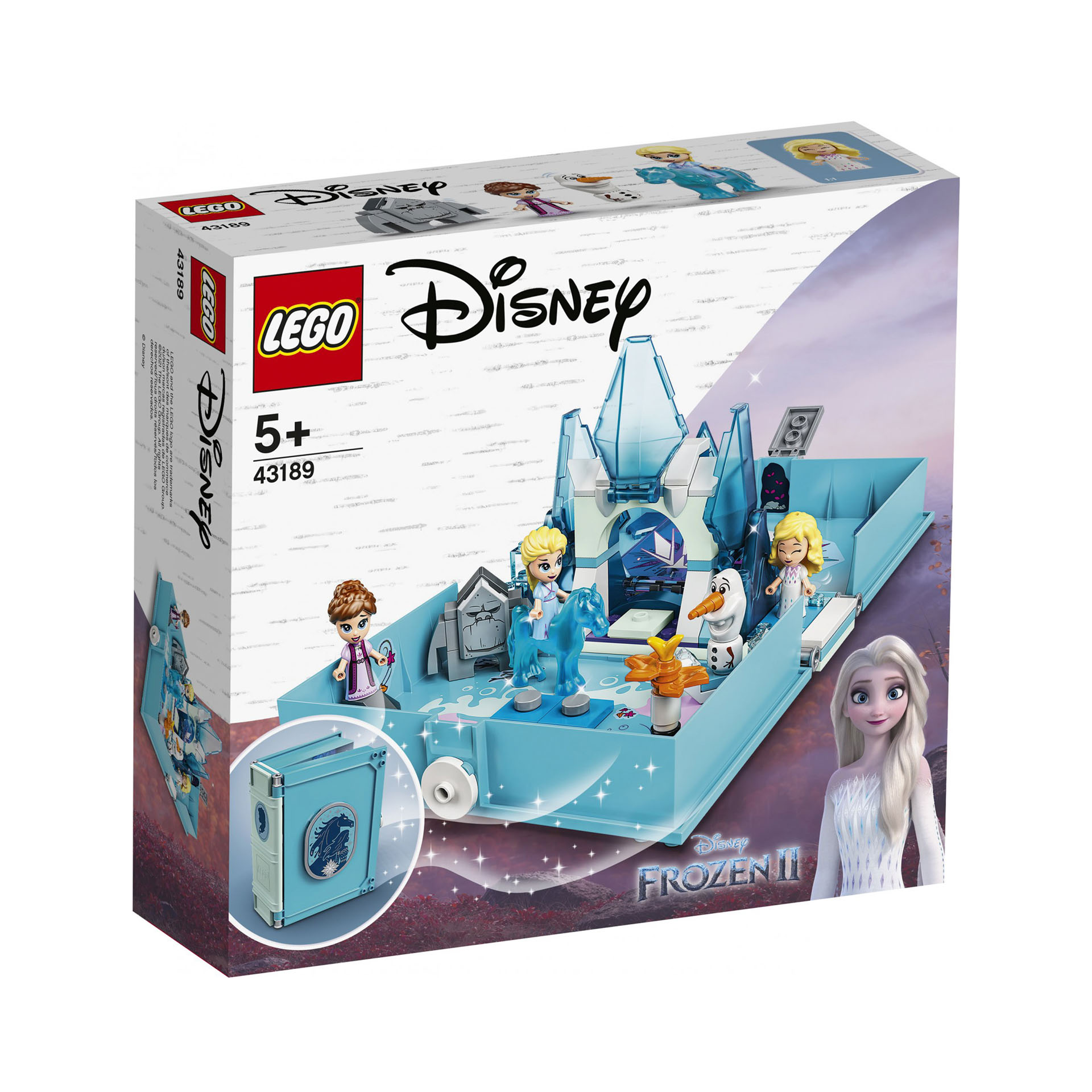 LEGO Disney Princess Frozen 2 Elsa e le Avventure Fiabesche del Nokk, Giocattolo 43189, , large