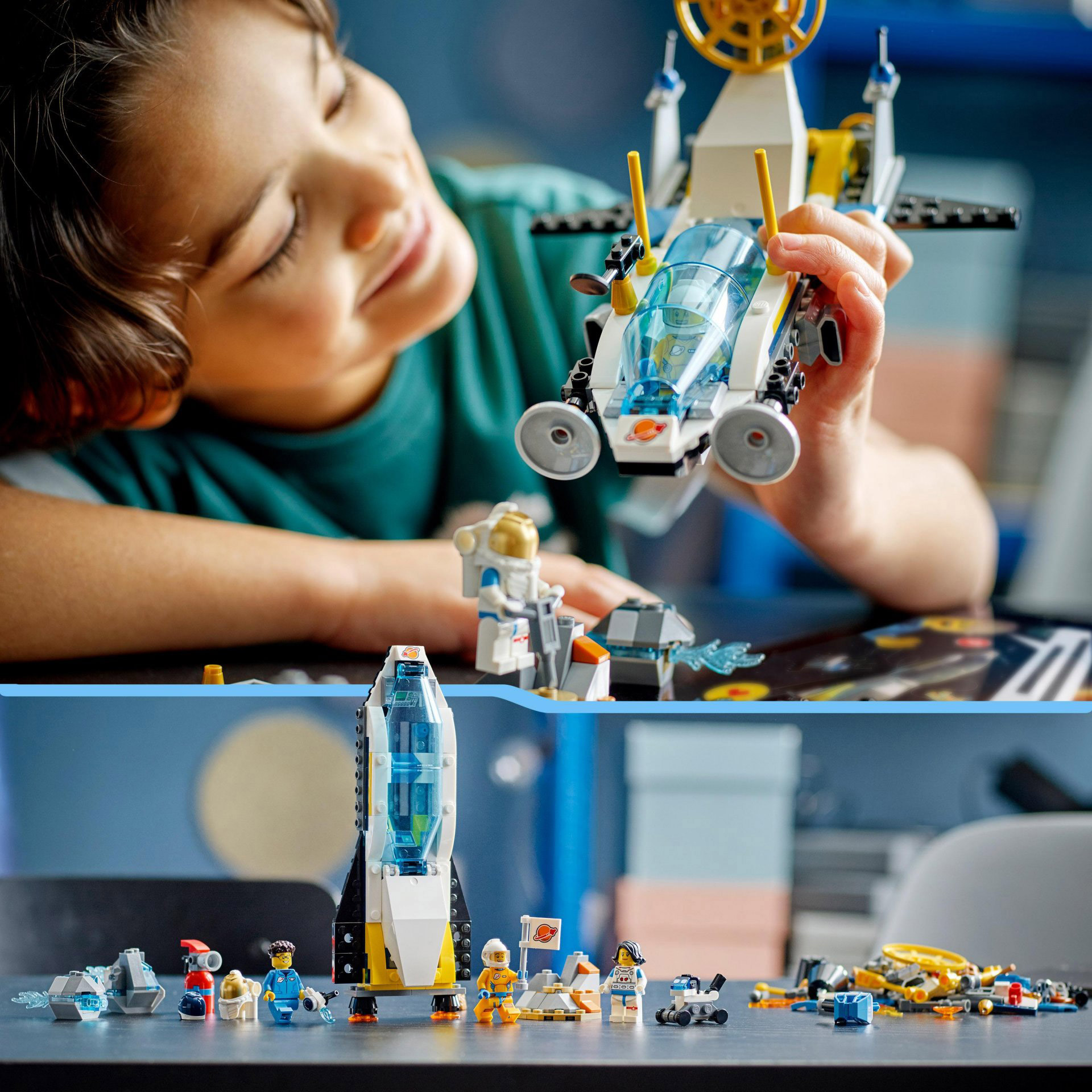 LEGO City Missioni di Esplorazione su Marte, Set di Costruzioni con Avventura Di 60354, , large
