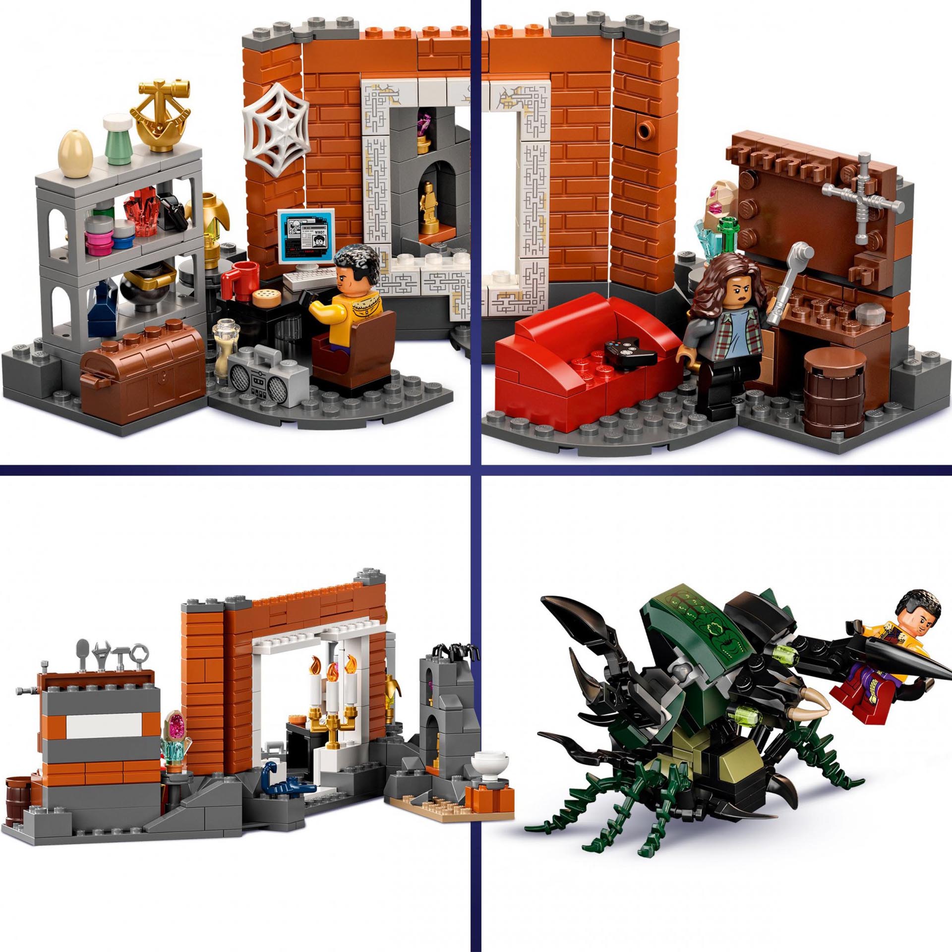LEGO Marvel Spider-Man al laboratorio Sanctum, Giocattoli Bambini 7 Anni e Più, 76185, , large