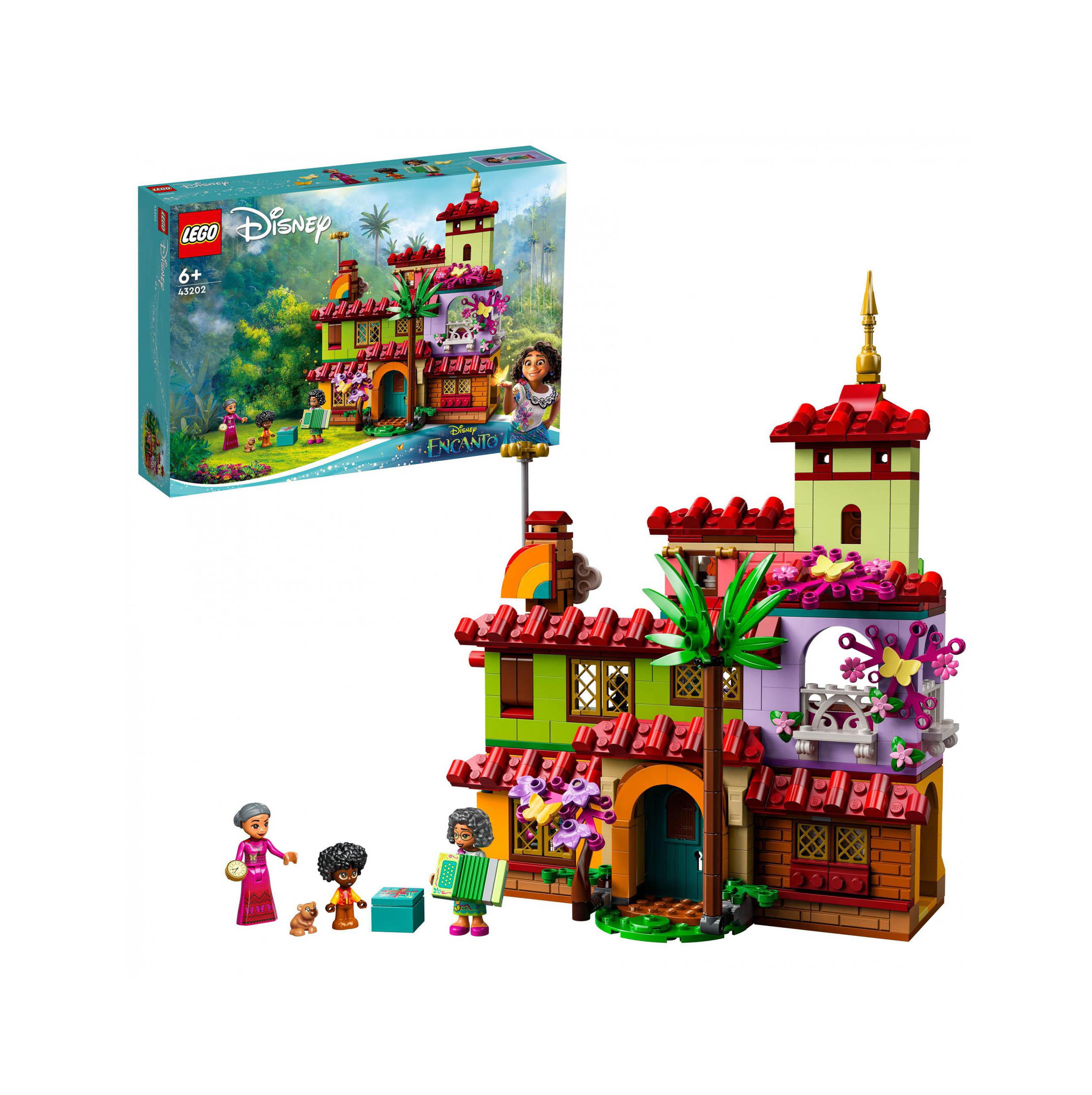 LEGO Disney Princess la Casa dei Madrigal, Giocattolo con Mini-Bamboline, Idea R 43202, , large
