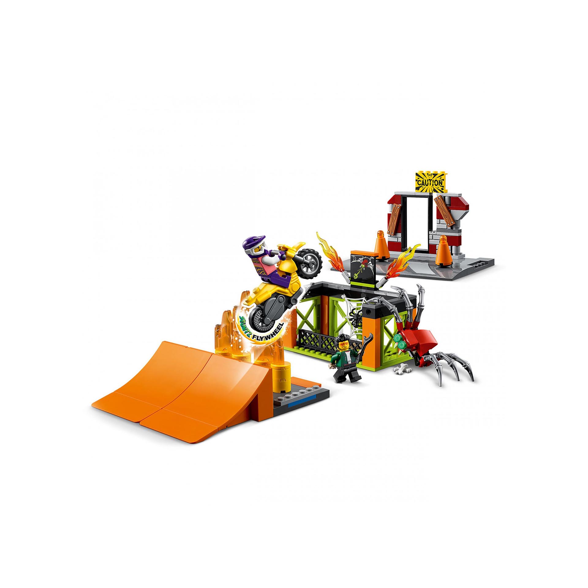 LEGO City Stuntz Stunt Park, Set da Costruzione con Moto Giocattolo con Meccanis 60293, , large
