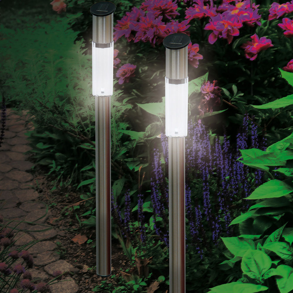 Set di 2 lampioncini tubolari, , large