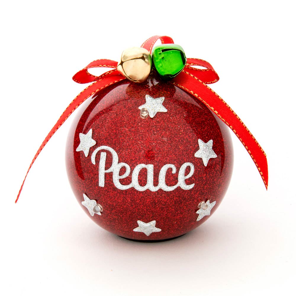 Pallina di Natale con Led, , large
