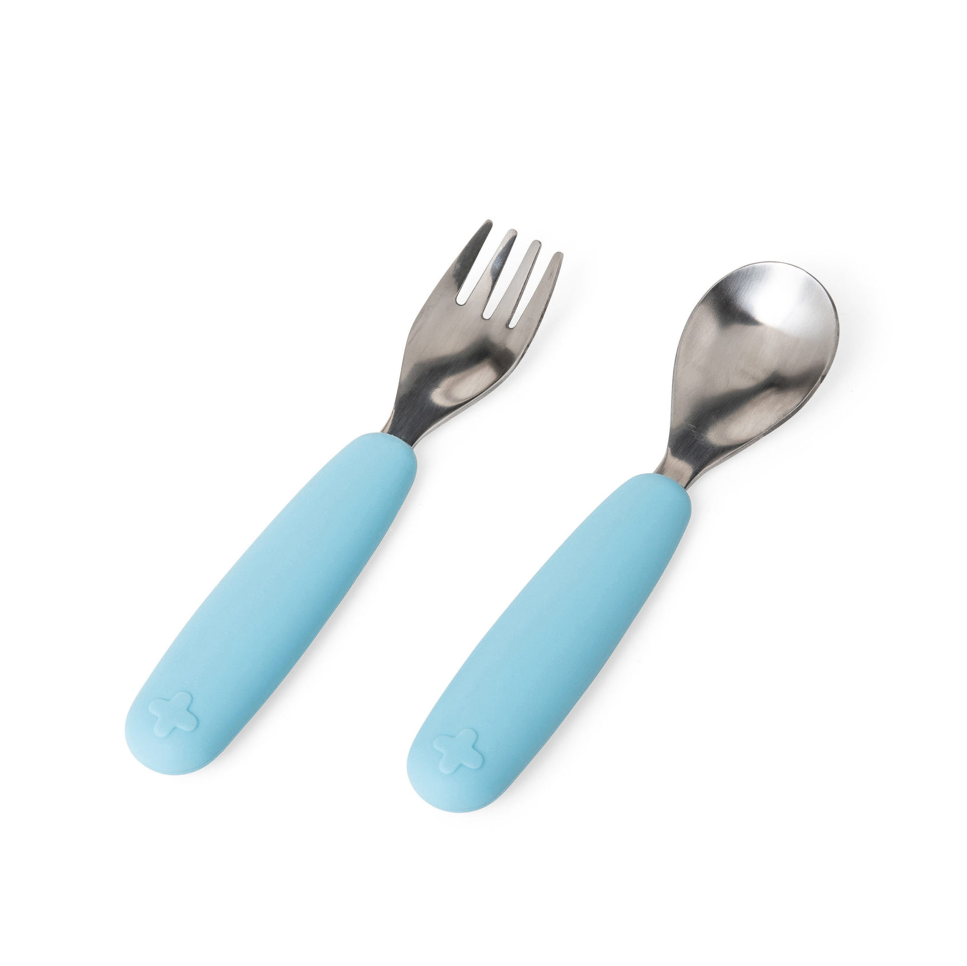 coltello e cucchiaio forchetta Set di posate per bambini colore: Blu Munchkin Splash