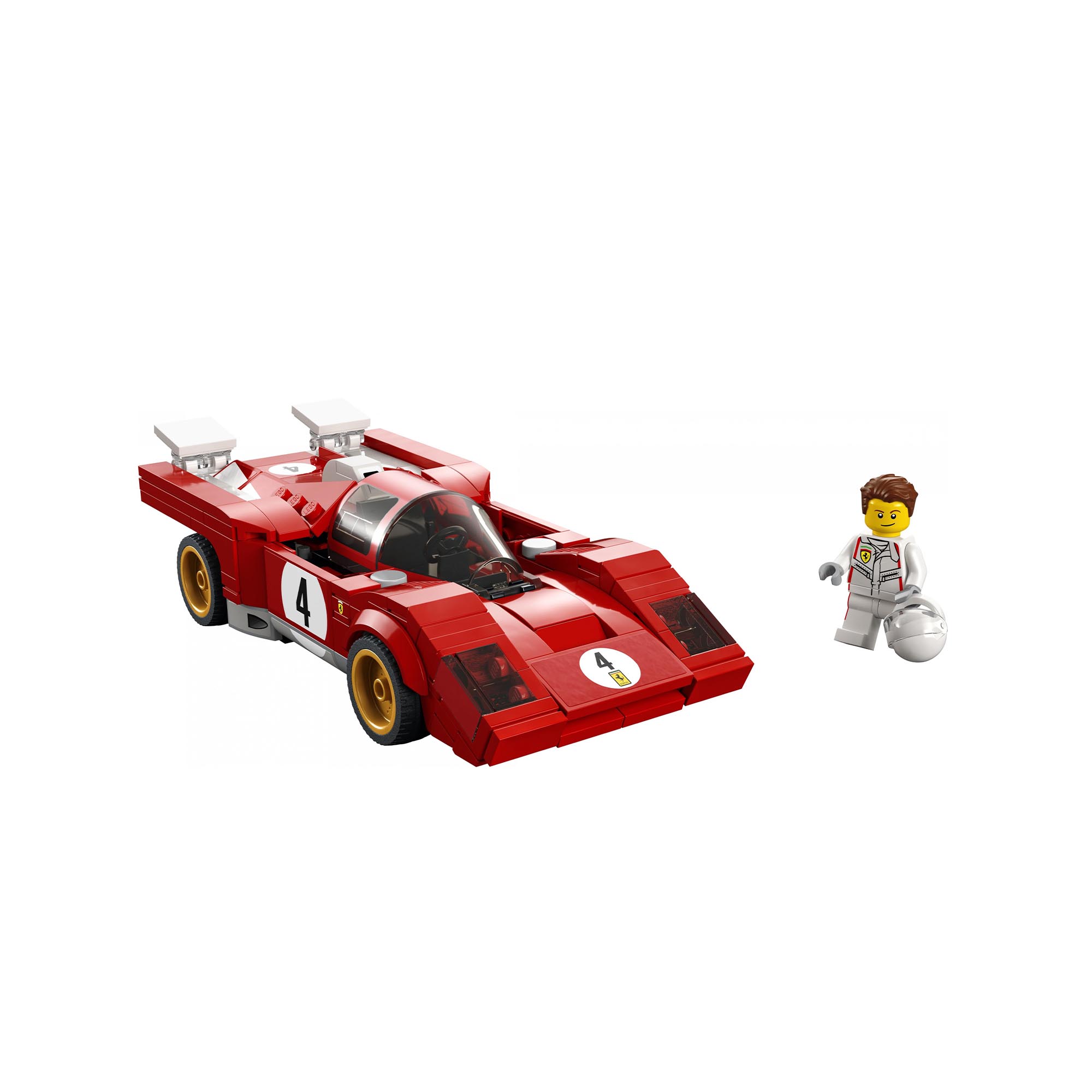 LEGO 76906 Speed Champions 1970 Ferrari 512 M, Macchina Giocattolo da Corsa, Sup 76906