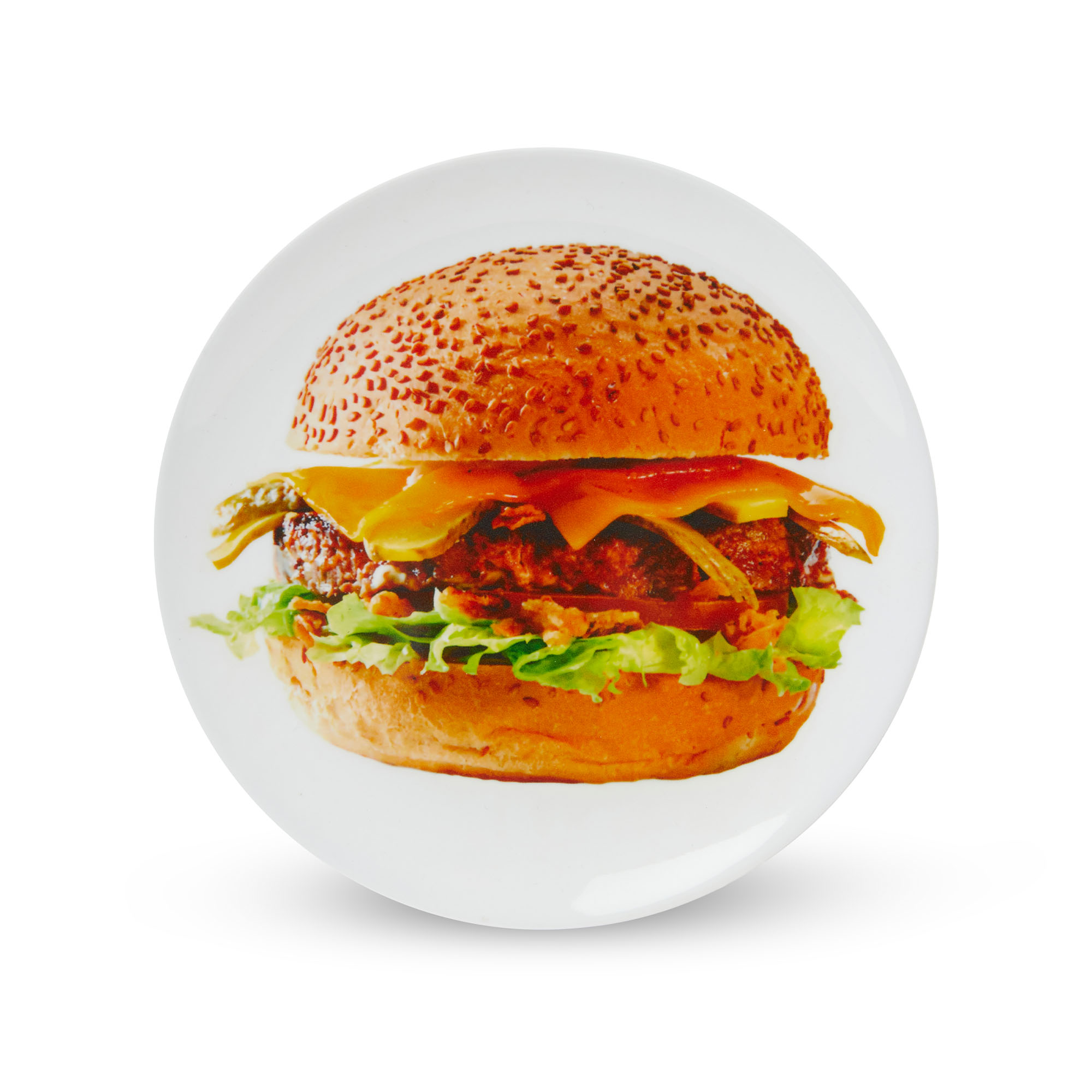 Piatto per hamburger, , large