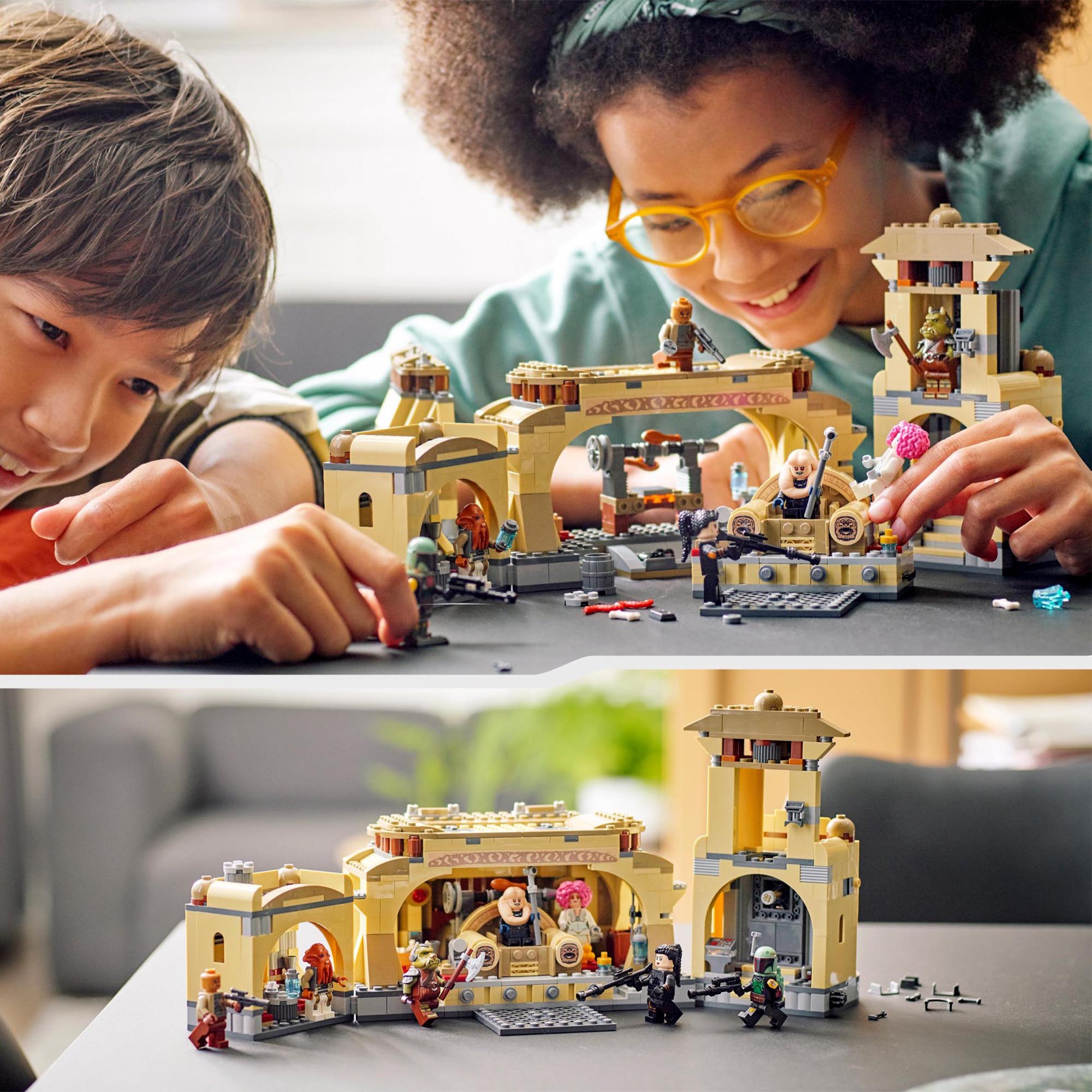 LEGO 75326 Star Wars La Sala del Trono di Boba Fett, Palazzo di Jabba con 7 Mini 75326, , large