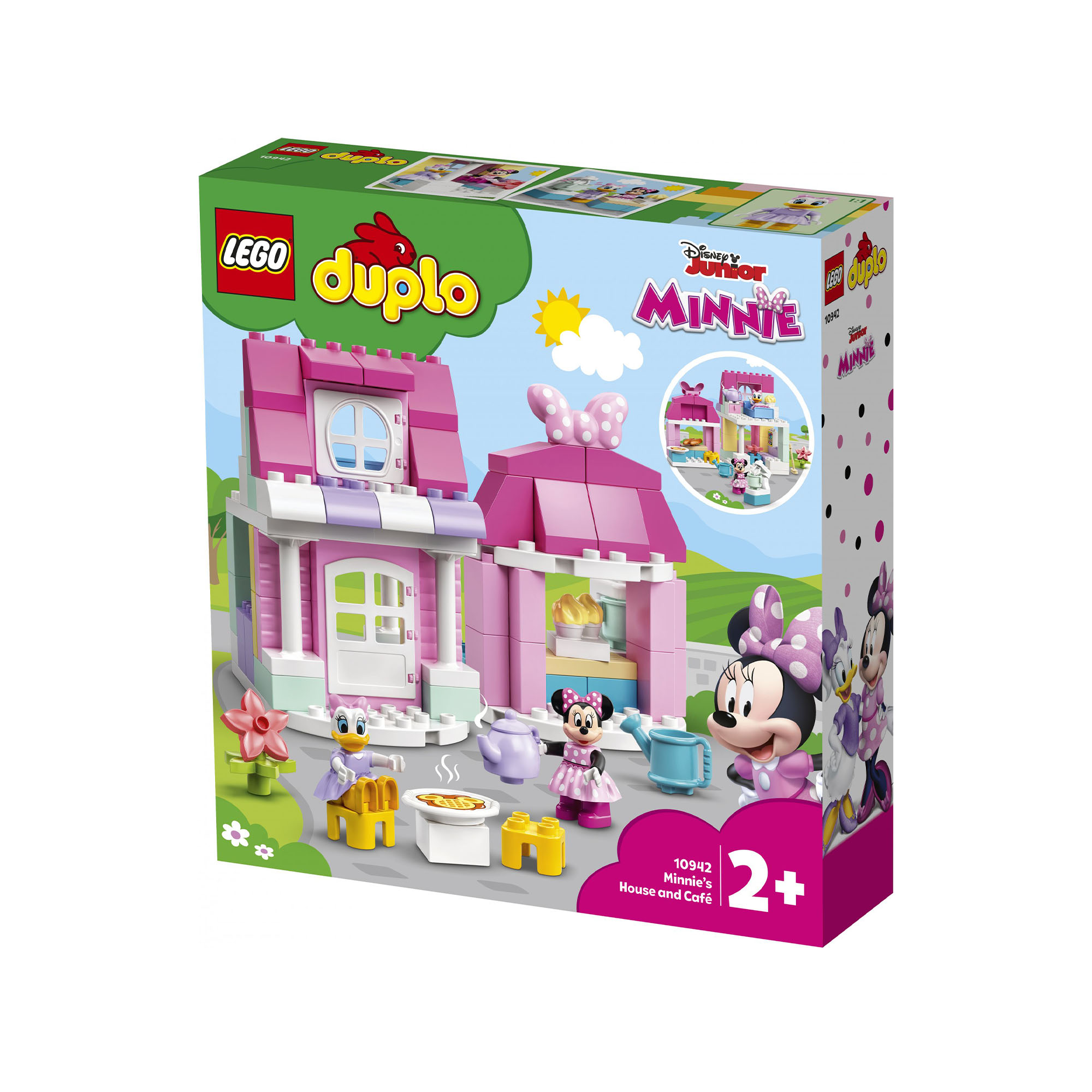 LEGO DUPLO Disney La Casa e il Caffè di Minnie, Giocattoli Costruibili per Bambi 10942, , large