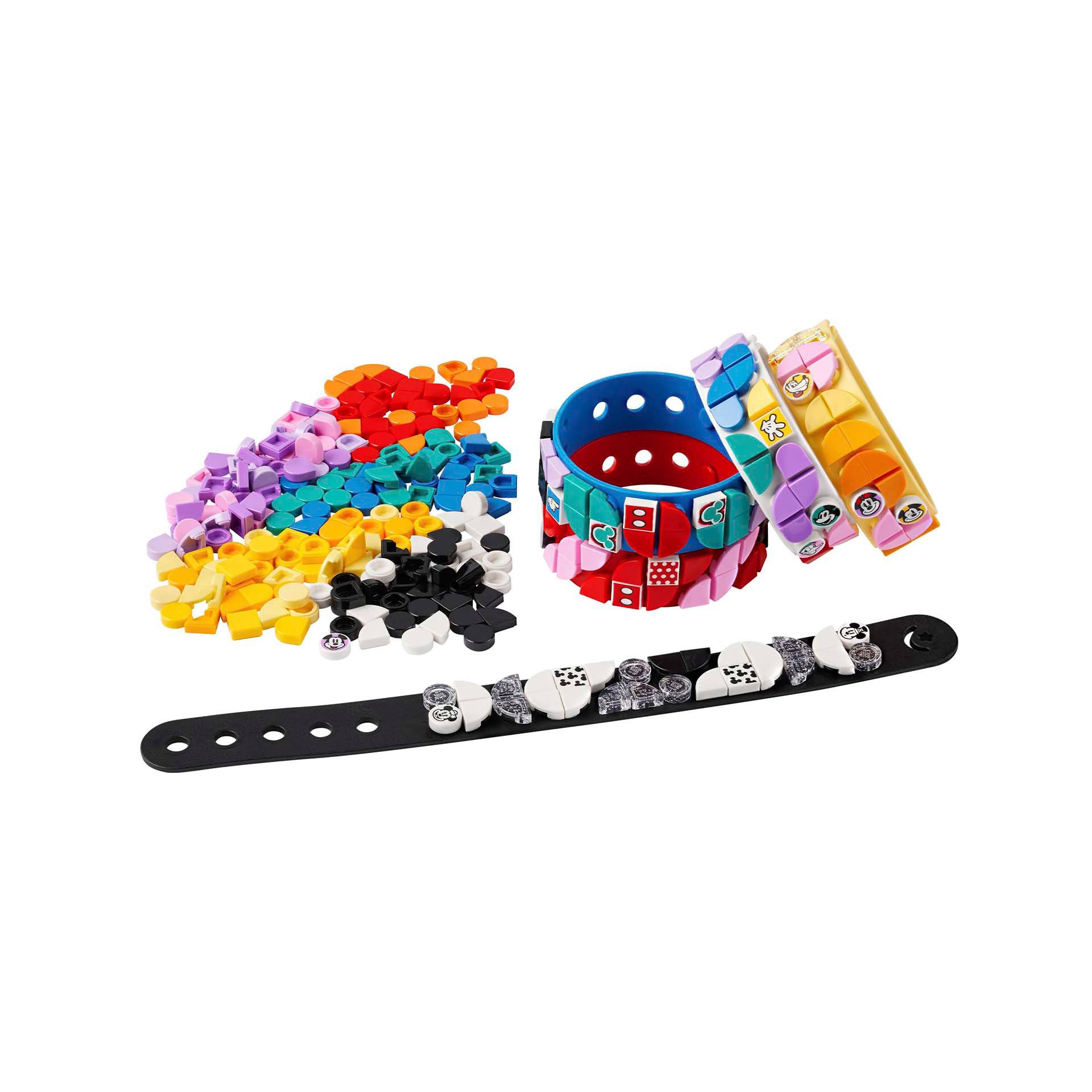 LEGO 41947 DOTS Disney Multipack Bracciali Topolino e Amici, Kit Fai da Te, Set 41947, , large