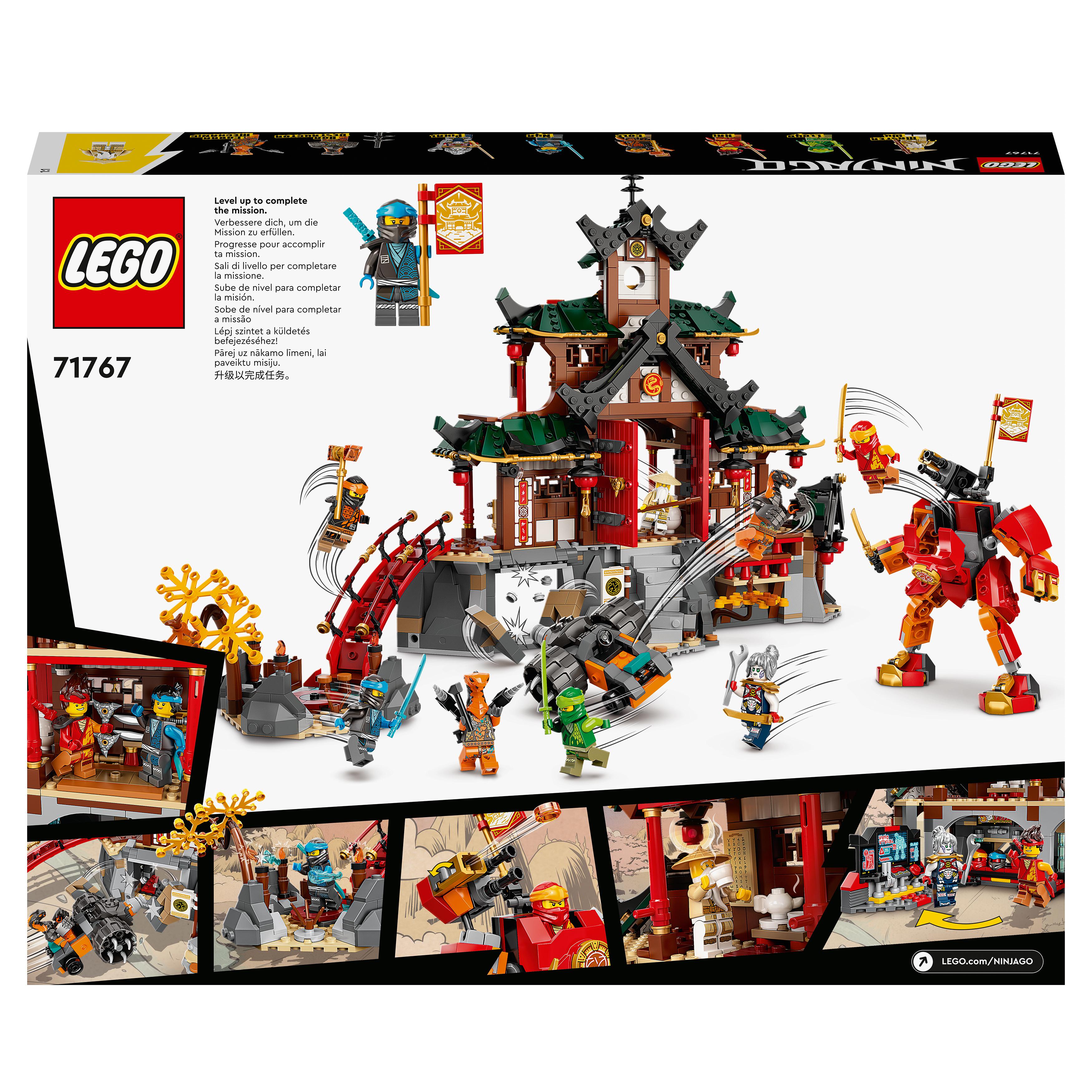 LEGO NINJAGO Tempio Dojo dei Ninja, Banner da Collezione, Minifigure di Lloyd, K 71767, , large