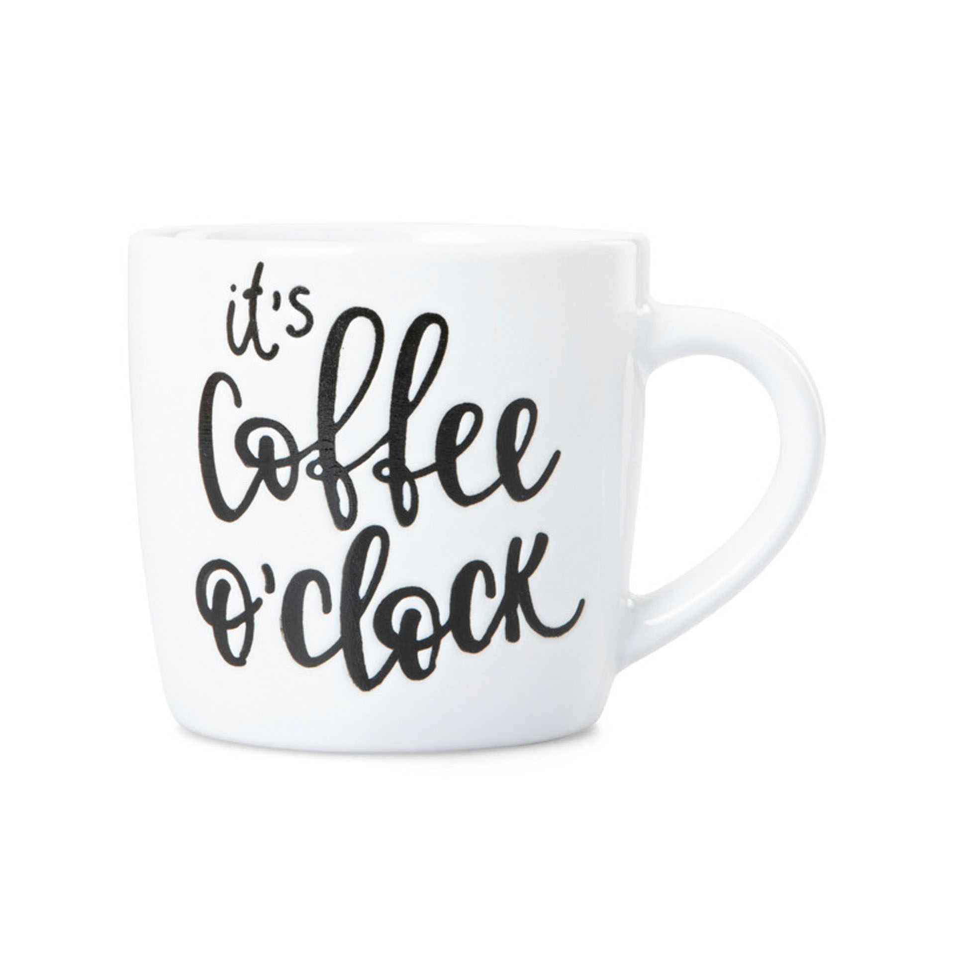 Tazza in ceramica  It's coffee o'clock, , large