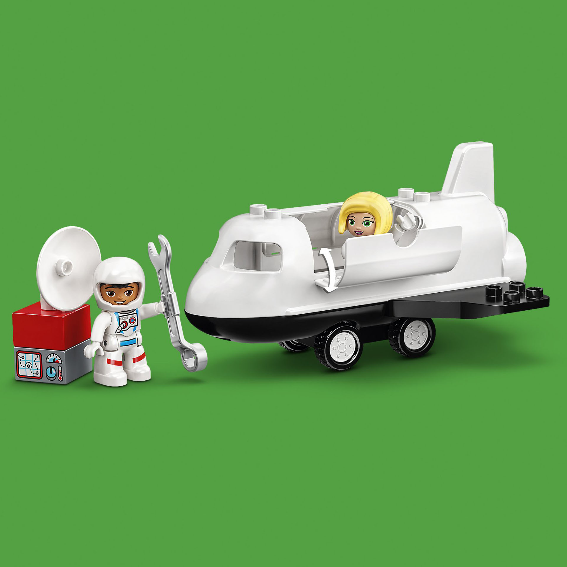 LEGO DUPLO Town Missione dello Space Shuttle, Set da Costruzione per Bambini 2 a 10944, , large