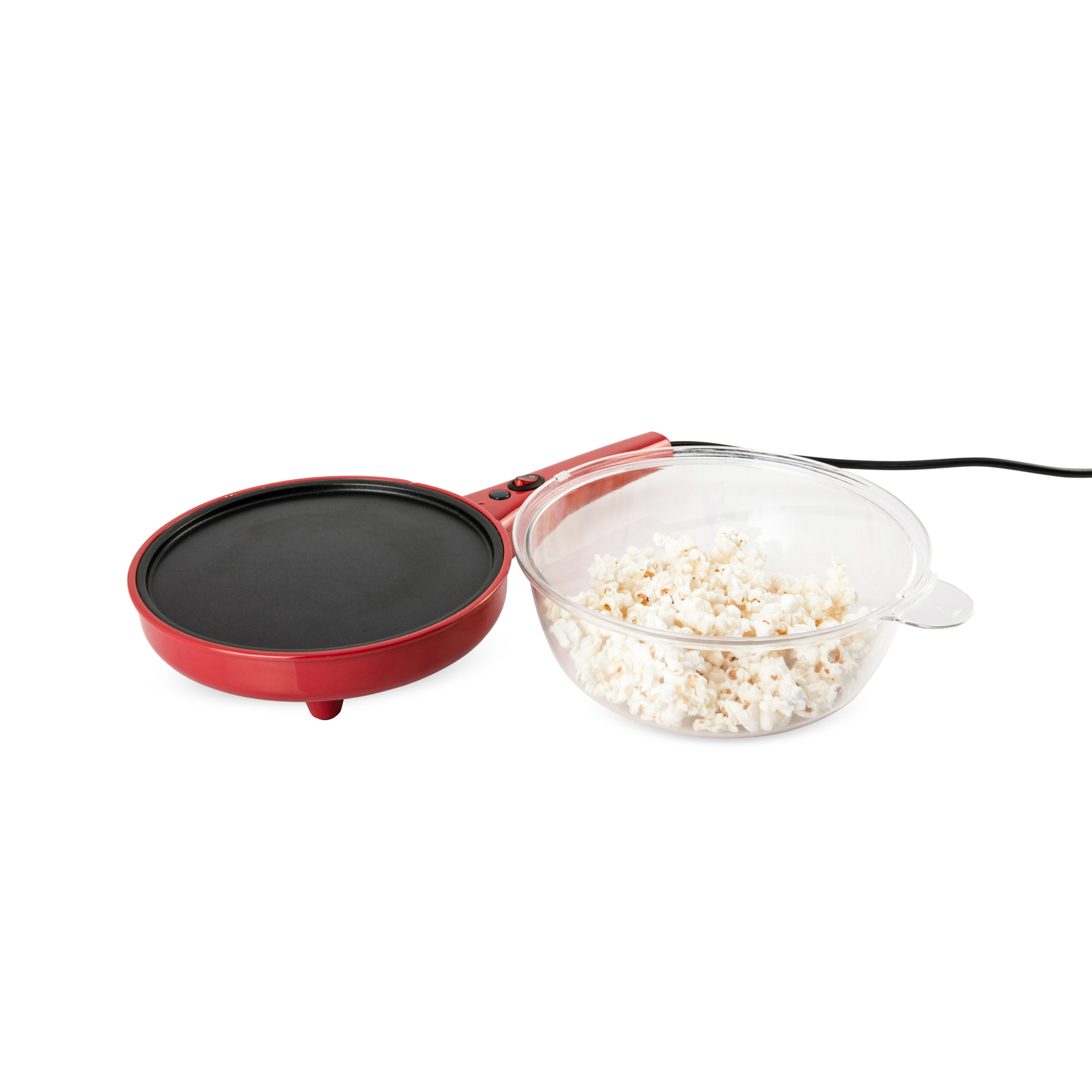 Piastra Multiuso Per Popcorn E Crêpes, , large