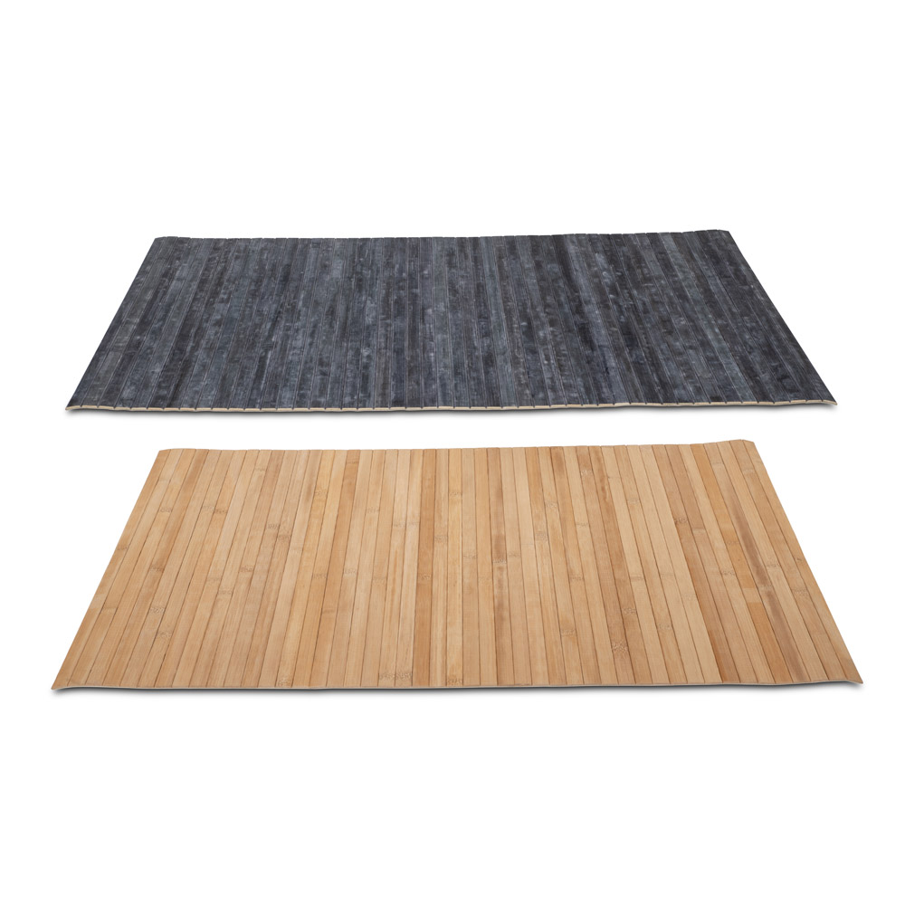Tappeto antiscivolo in bambù 80 cm, , large