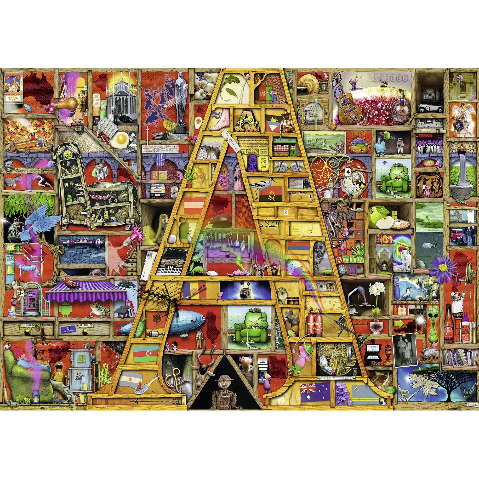 Ravensburger Puzzle 1000 pezzi 19771 - Colin Thompson, , large
