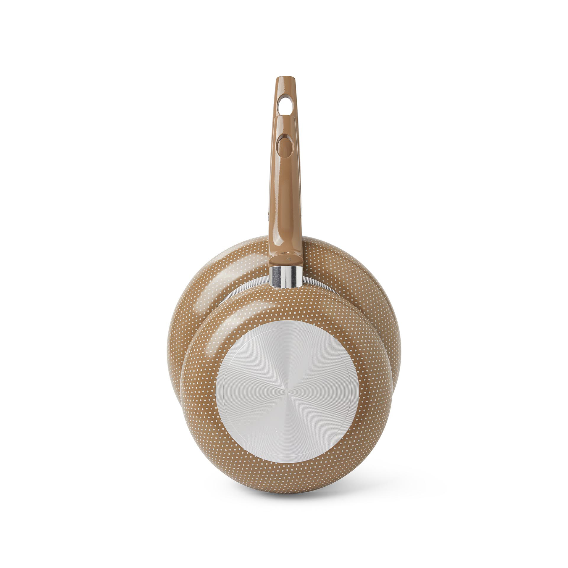 Set 2 padelle 24|28 cm, tortora, large