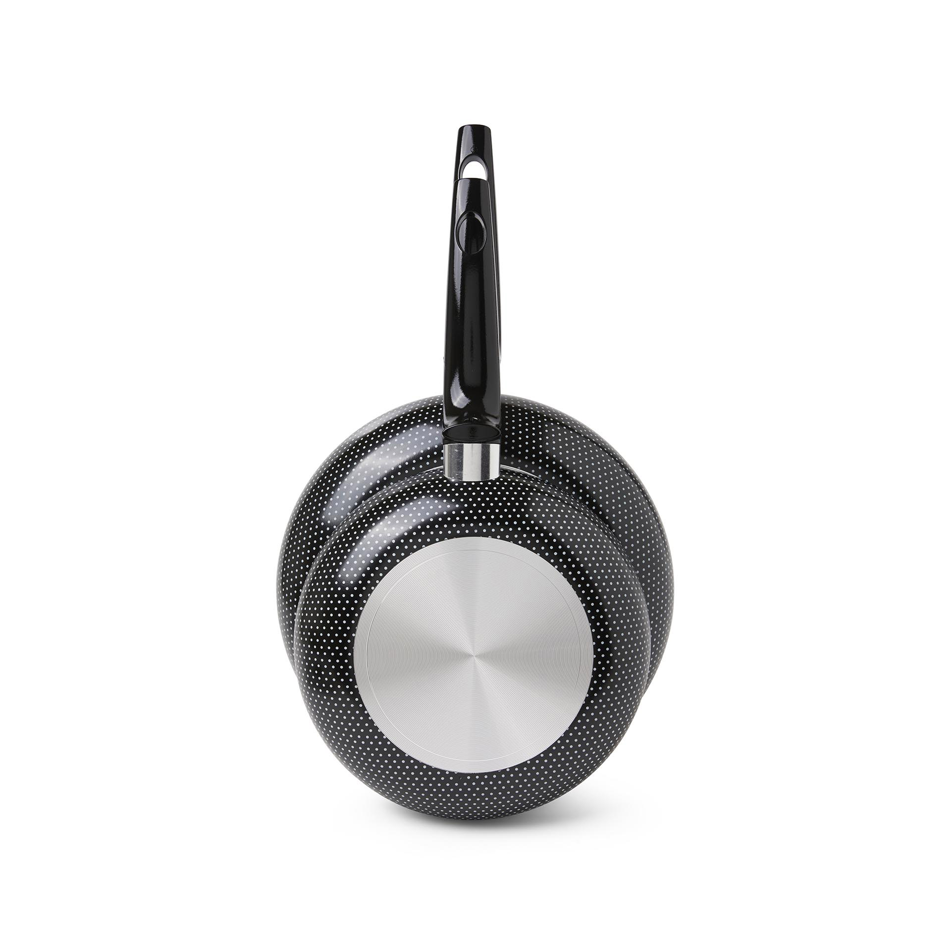 Set 2 padelle 24|28 cm, nero, large