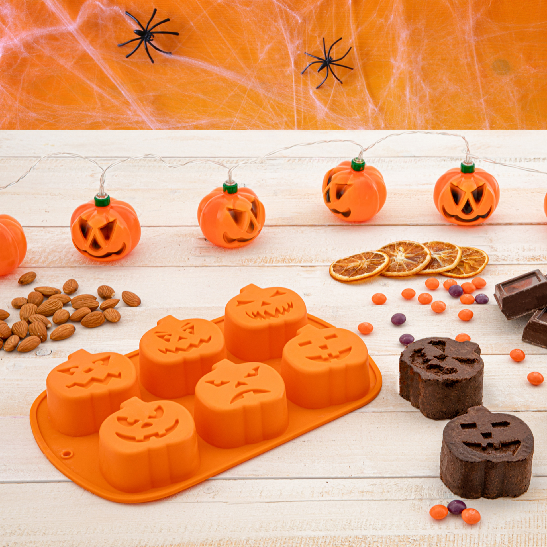 Stampo In Silicone Per Dolcetti A Tema Halloween, , large