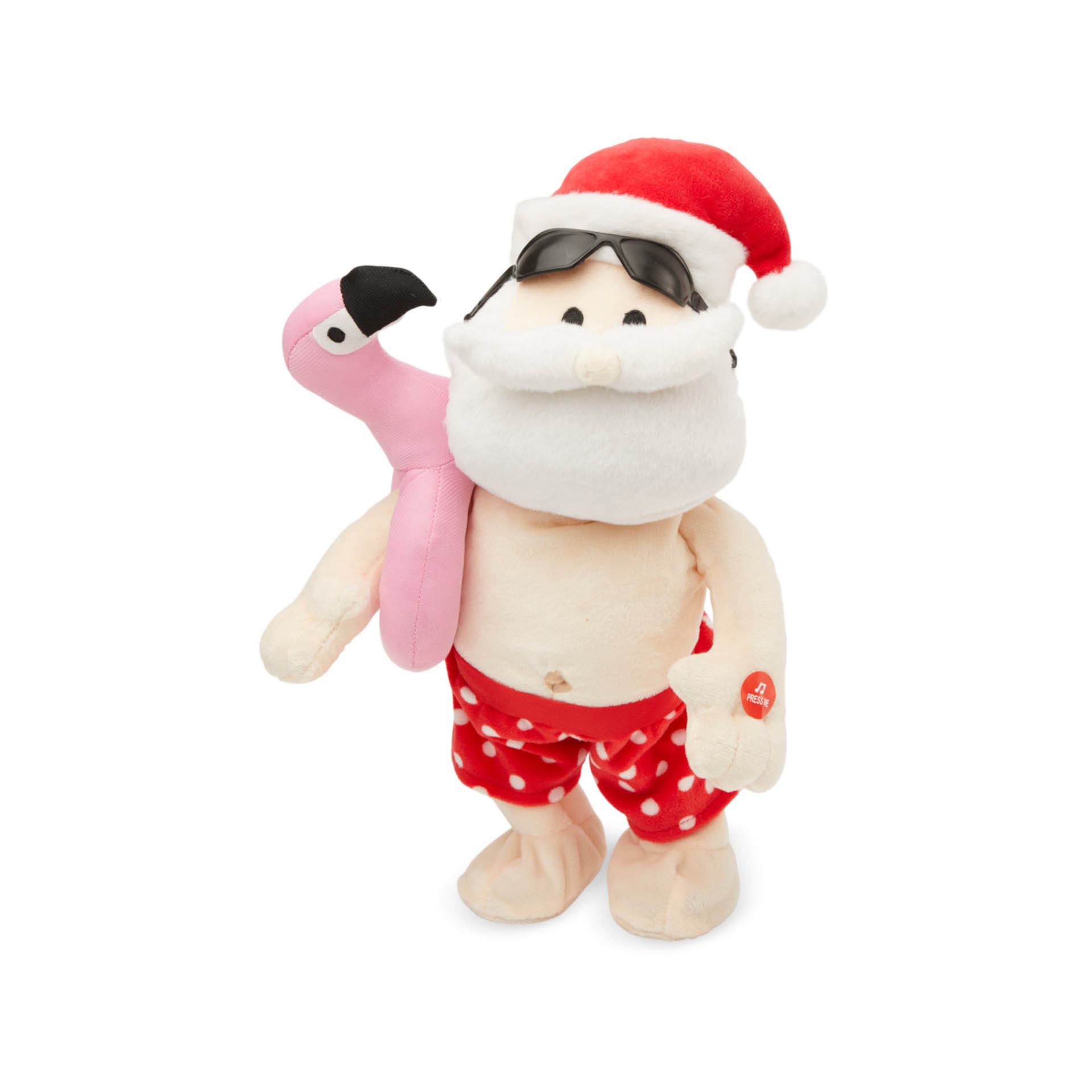 Peluche Babbo Natale Ballerino, , large