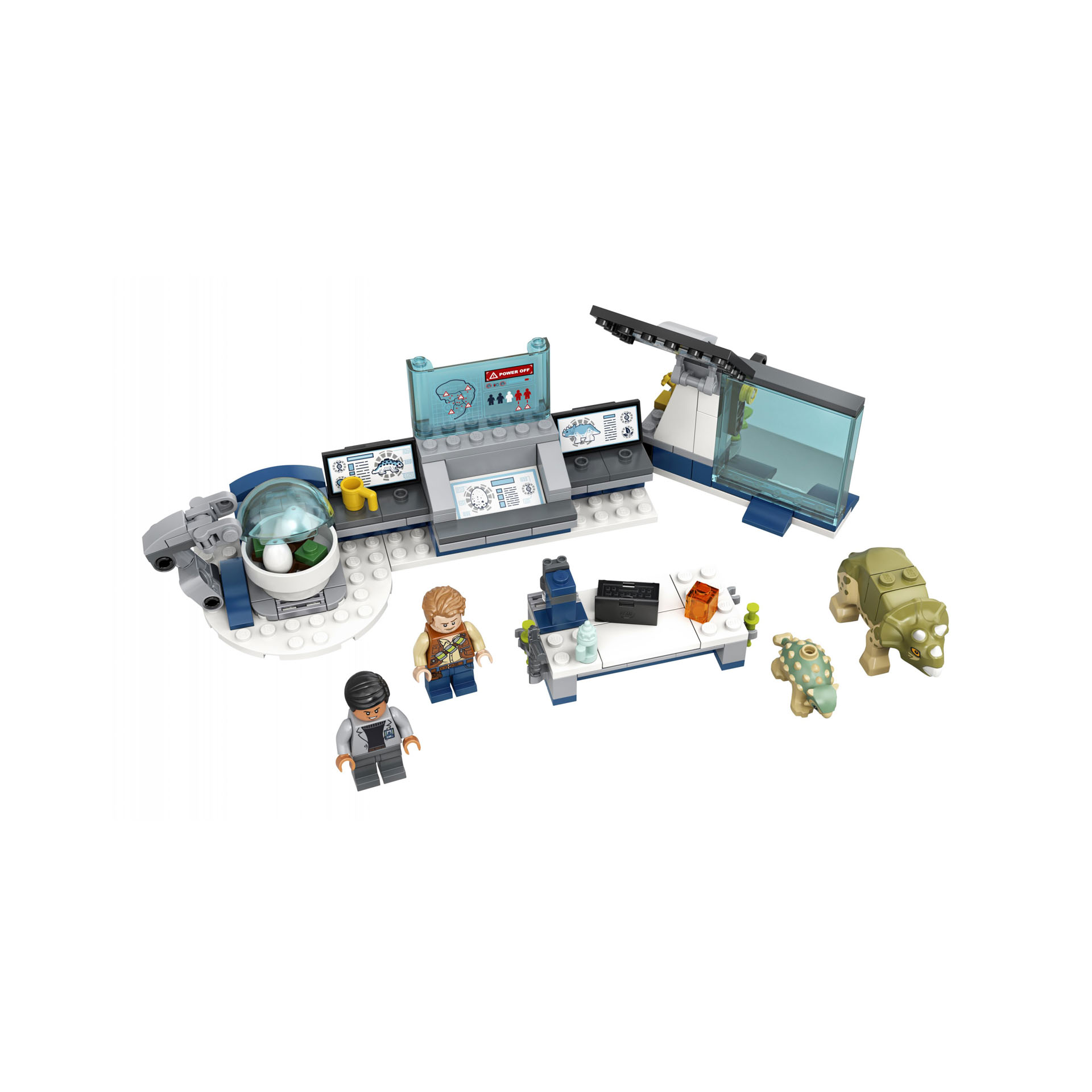 LEGO Il laboratorio del Dottor Wu: fuga dei baby dinosauri 75939, , large