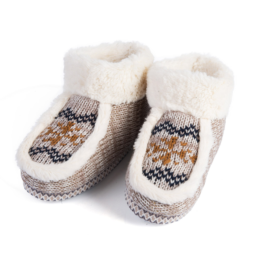 PANTOFOLE BEIGE 38-39, , large