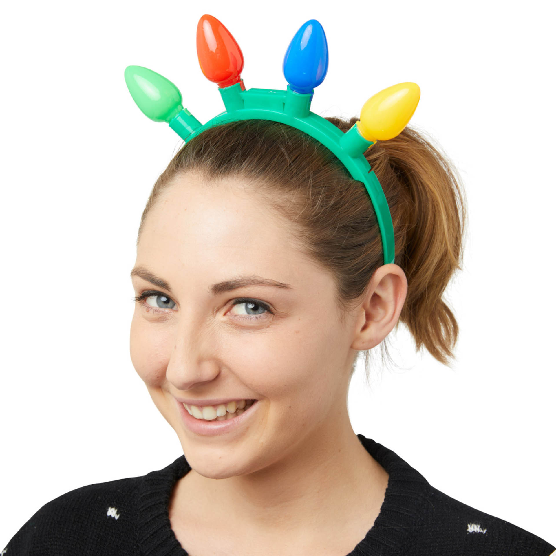 Cerchietto per capelli con luci, , large