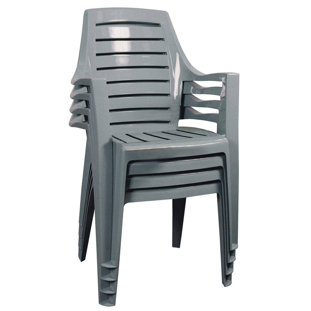 grigio impermeabile Hentex Telo di copertura per sedie impilabili da giardino