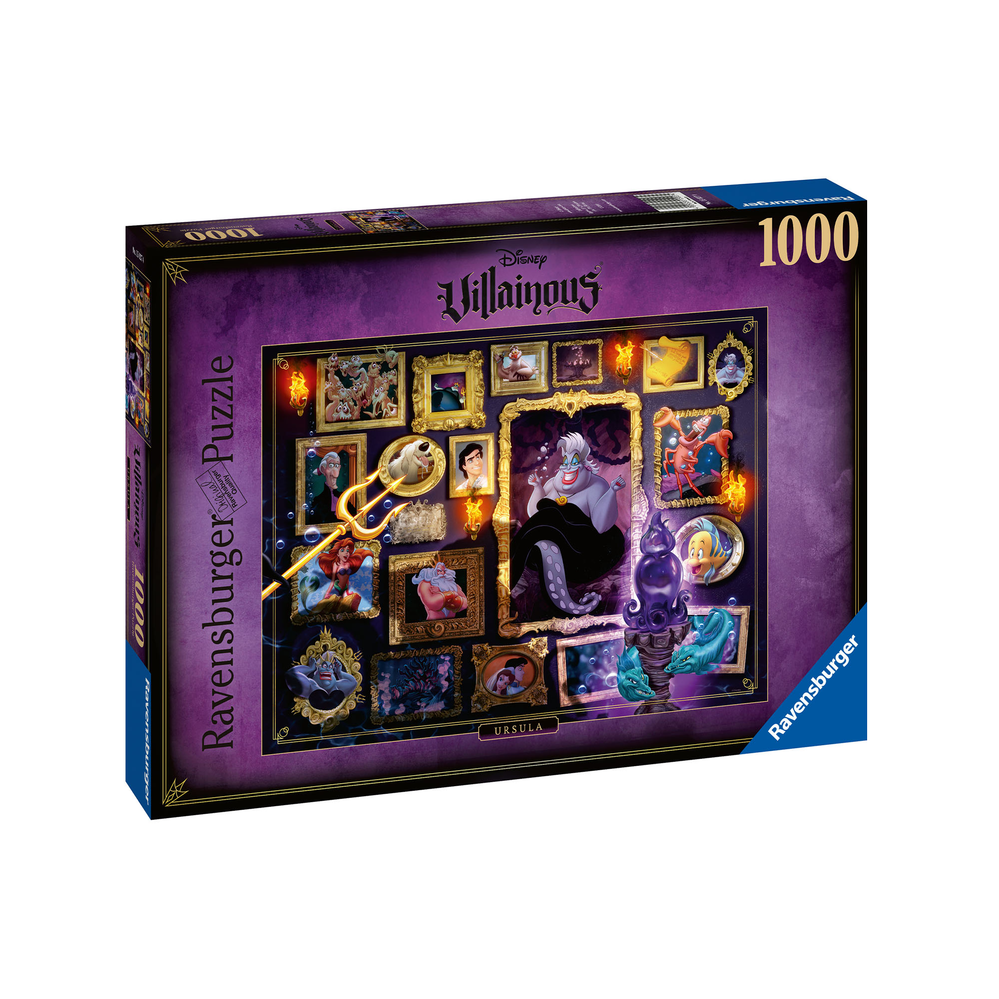 Ravensburger Puzzle 1000 Pezzi - Villainous: Ursula, , large