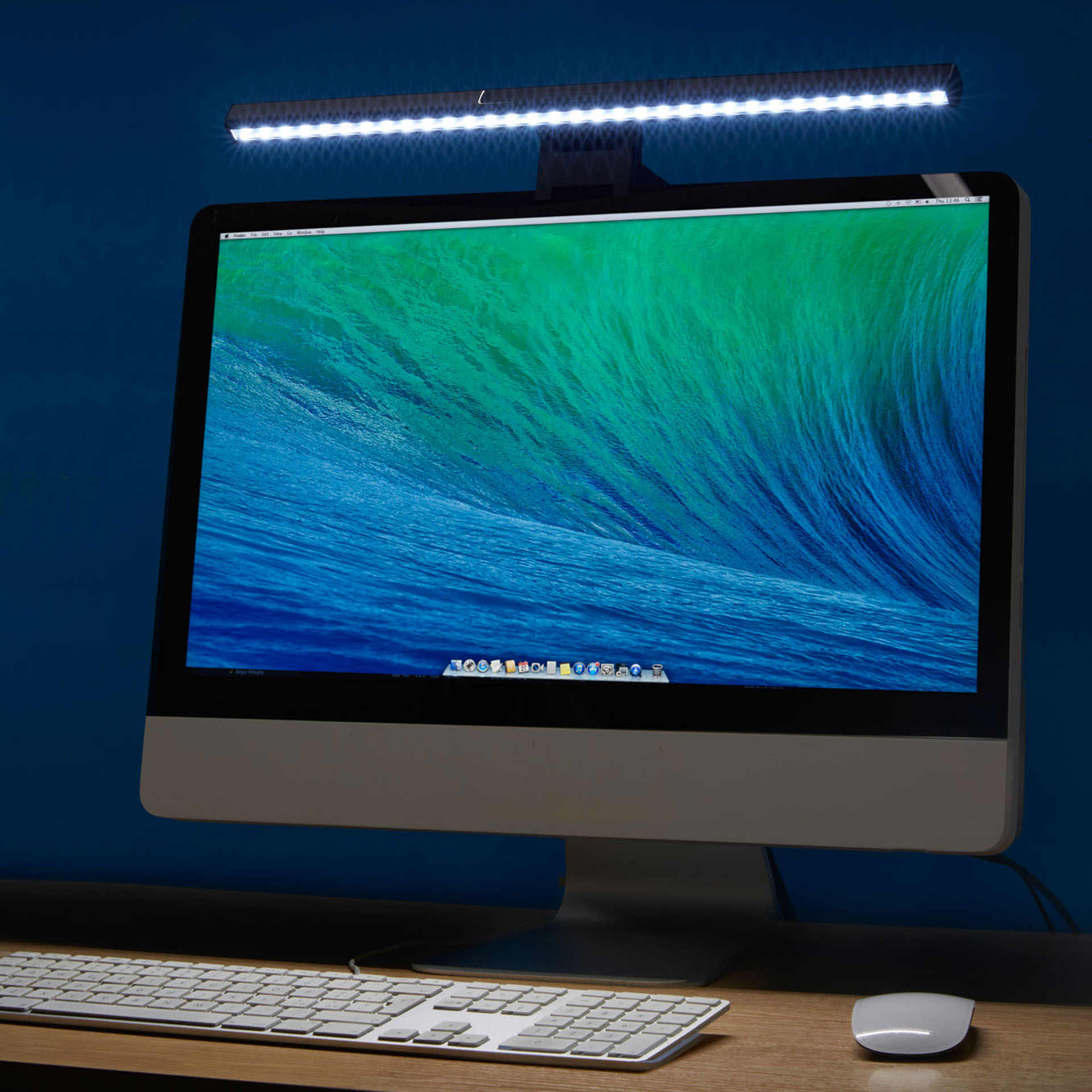 Barra LED monitor pc luce da scrivania USB lampada schermo protezione occhi  26cm
