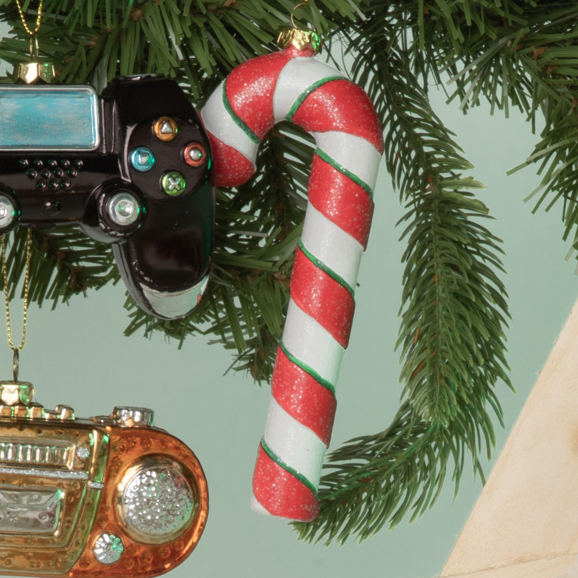 Decorazione Albero Natale – Bastoncino Di Zucchero, , large