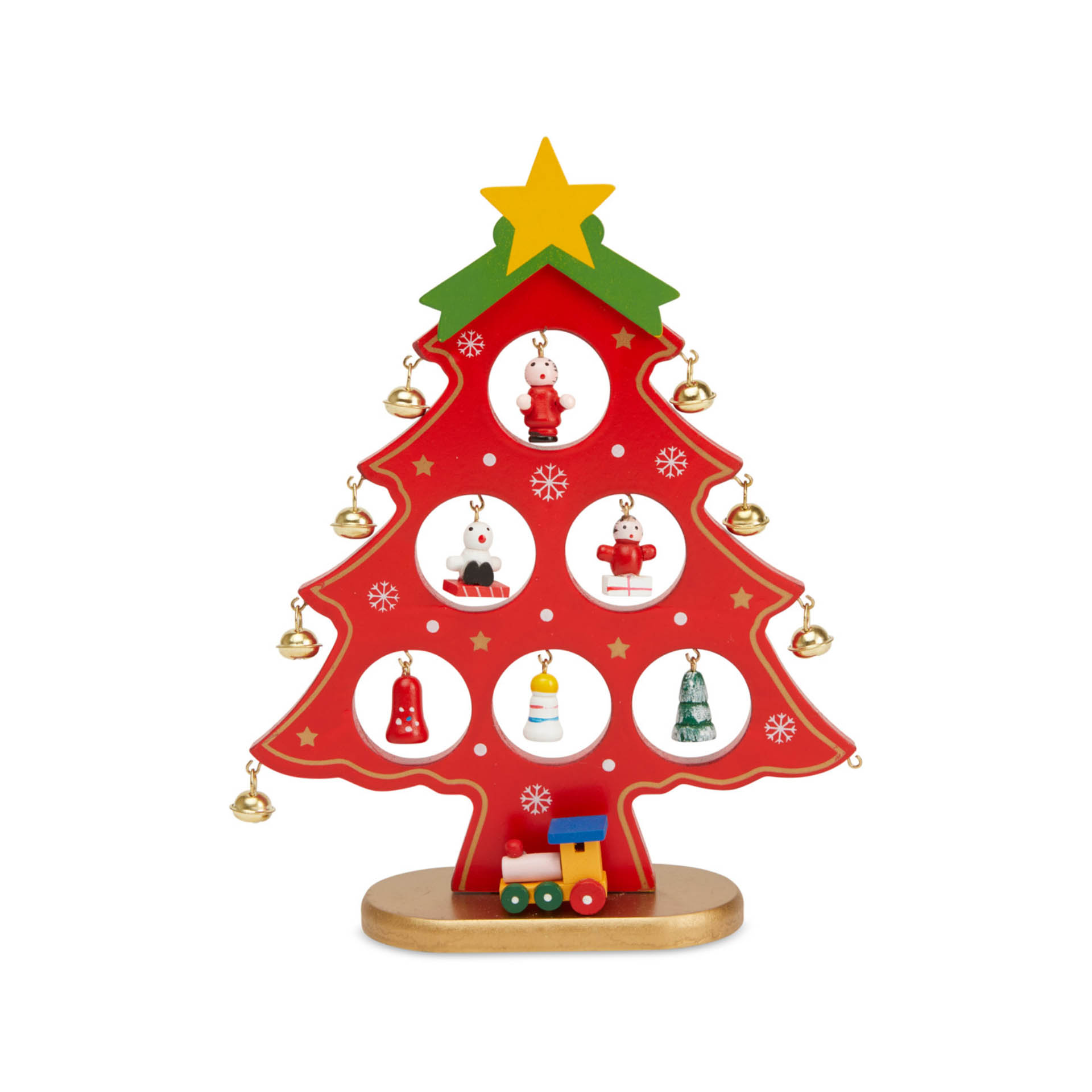 Albero Di Natale In Legno Decorativo, , large